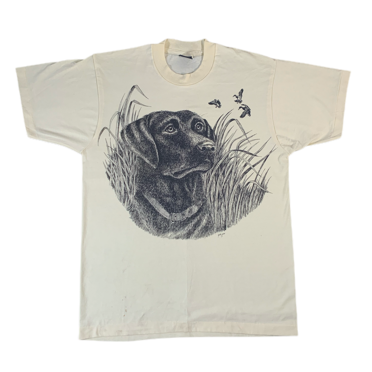 Vintage Glenda J Parker “Dog Portrait” T-Shirt - jointcustodydc
