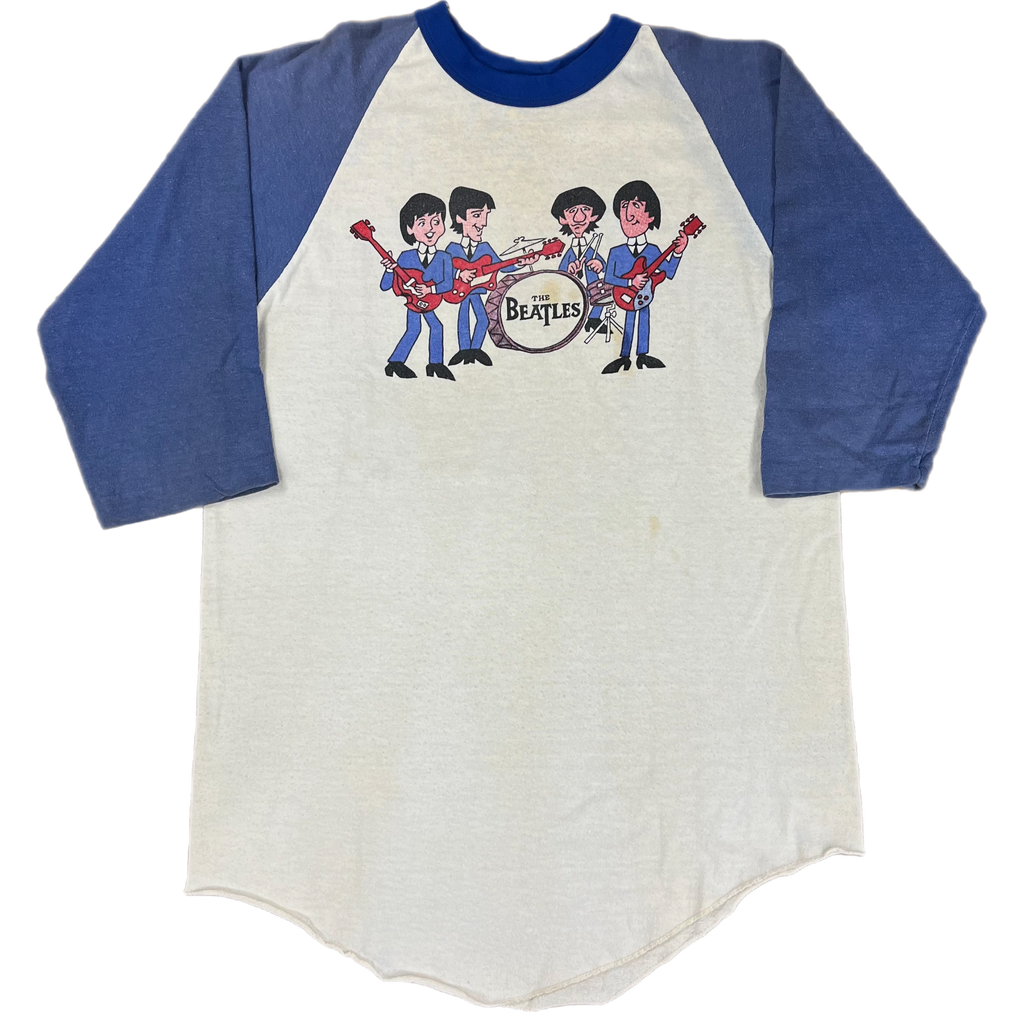 80s Beatles カートゥン Tシャツ 【men659U】 ザ ビートルズ プリント L キャラクター 希少 レア アメリカ製 ヴィンテージ vintage 半袖 白 beatles cartoon shirt products for sale | eBay