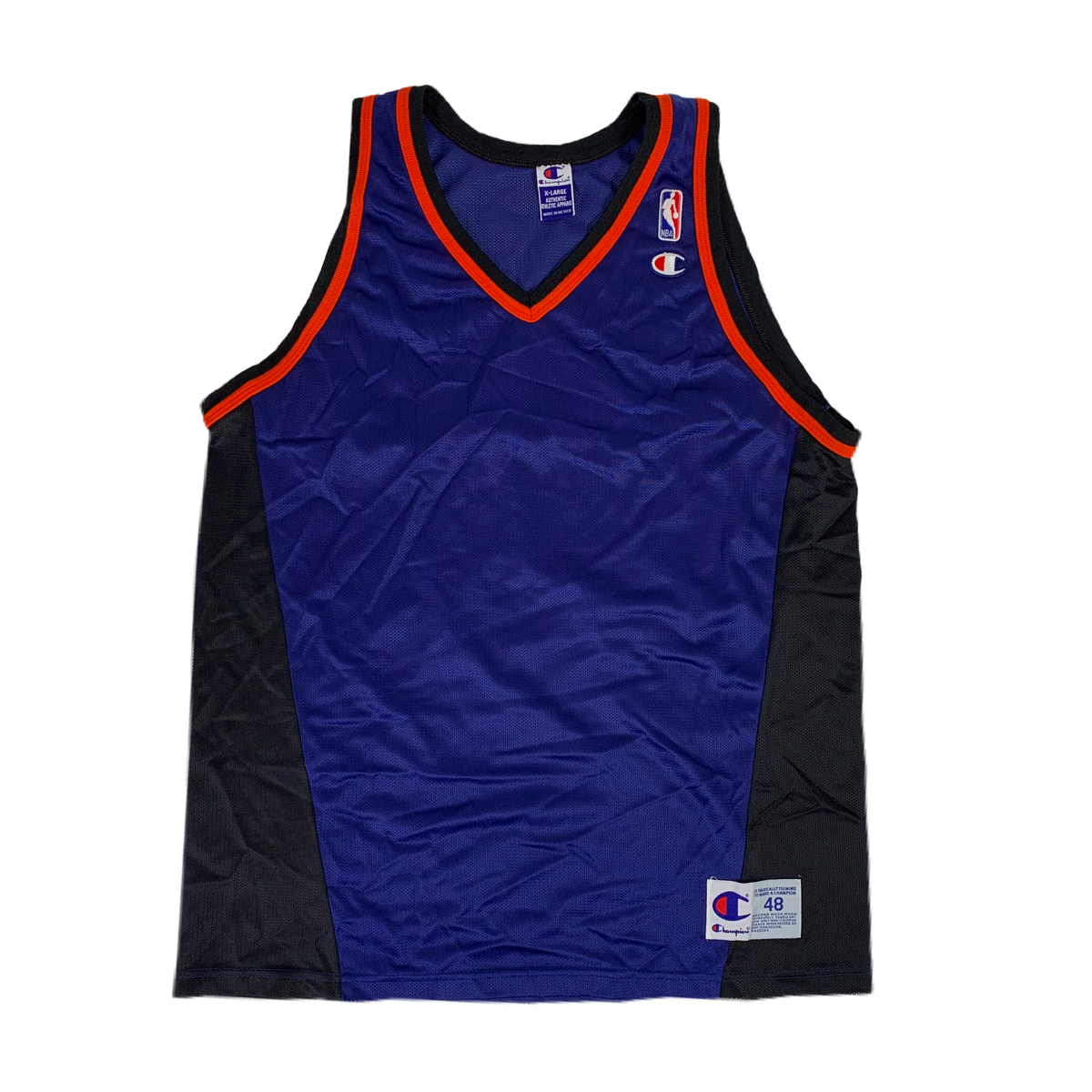 Vintage Champion &quot;Blank&quot; Basketball Jersey
