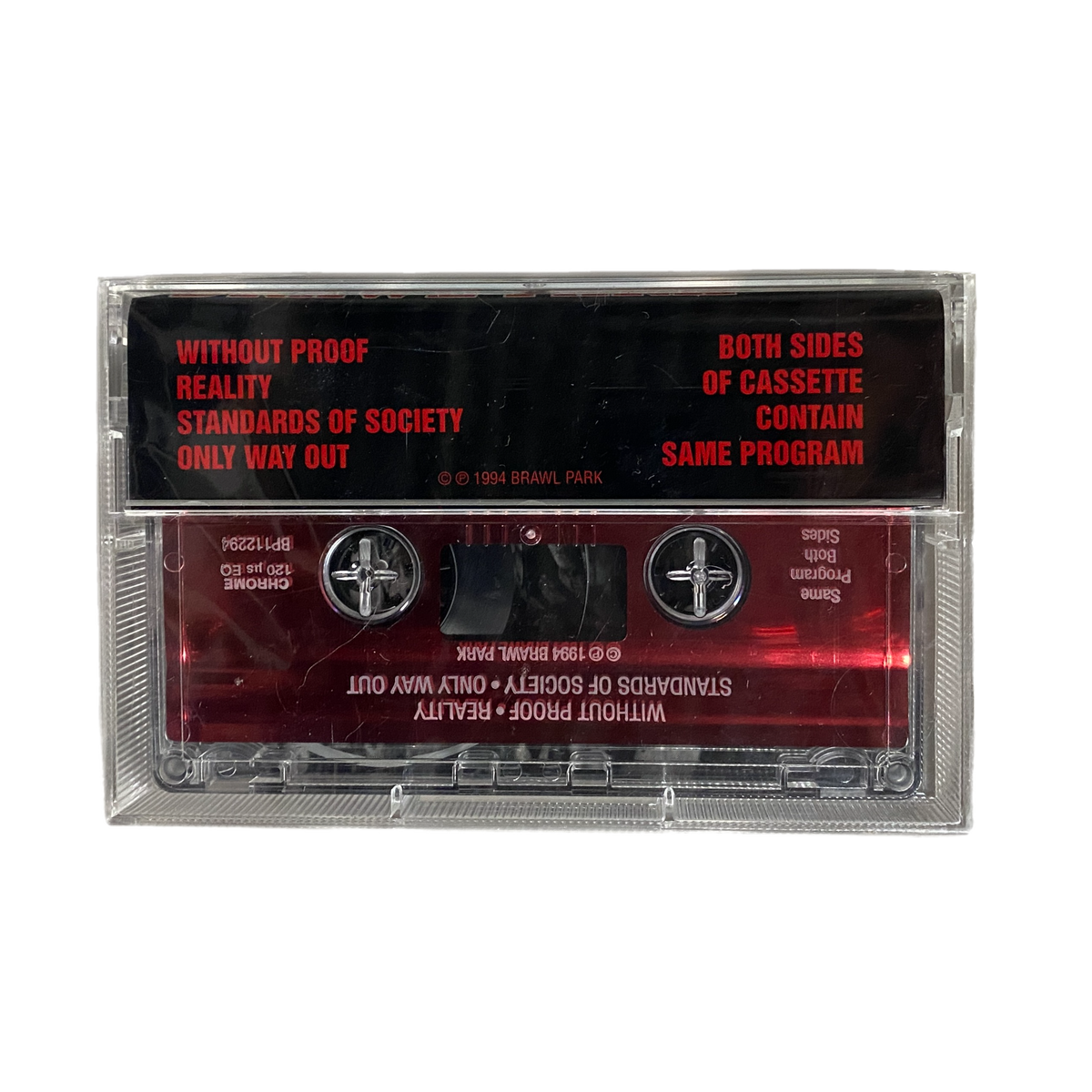 Vintage Brawl Park &quot;Self-Titled&quot; Sealed Cassette Tape