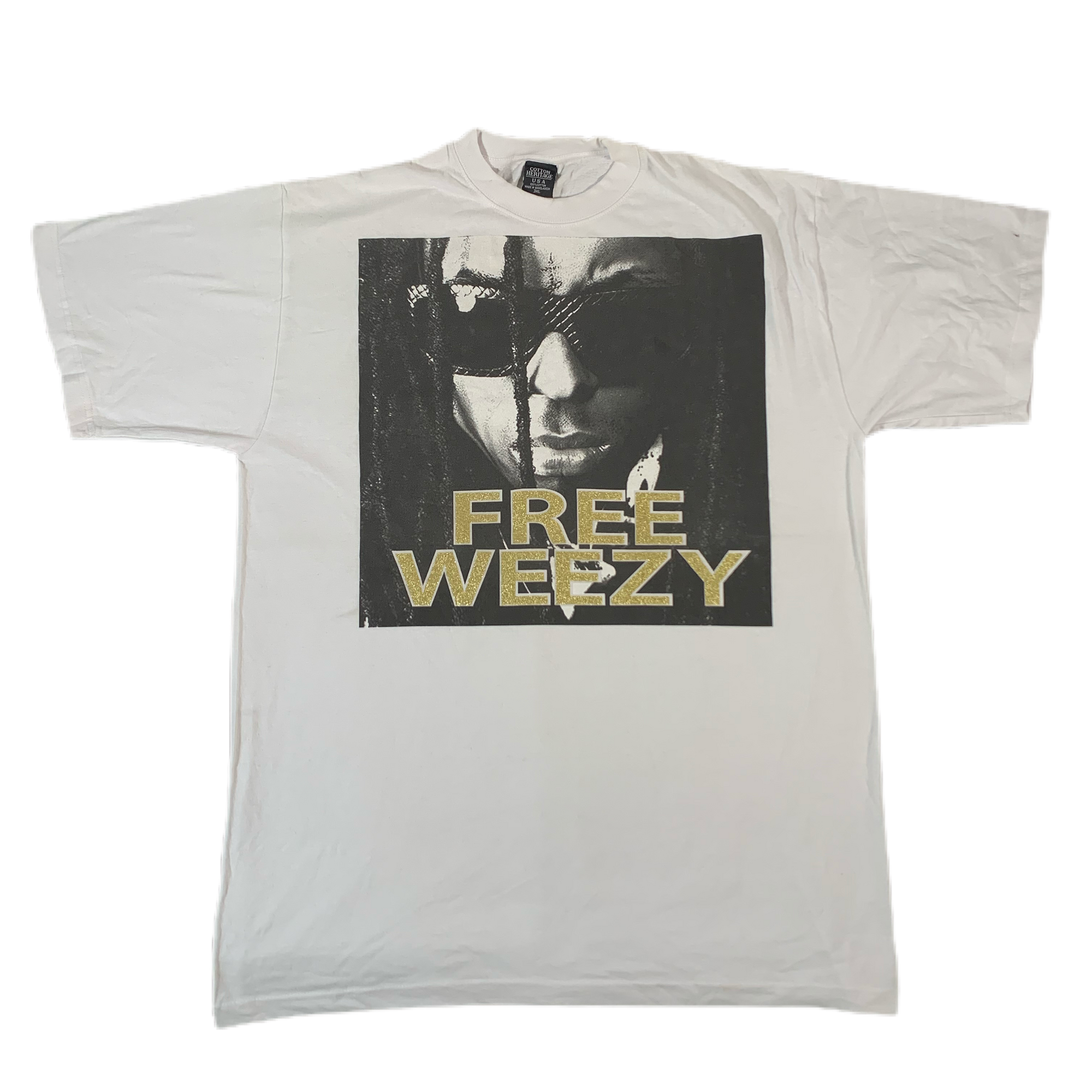 Vintage Lil Wayne "Free Weezy" T-Shirt - jointcustodydc