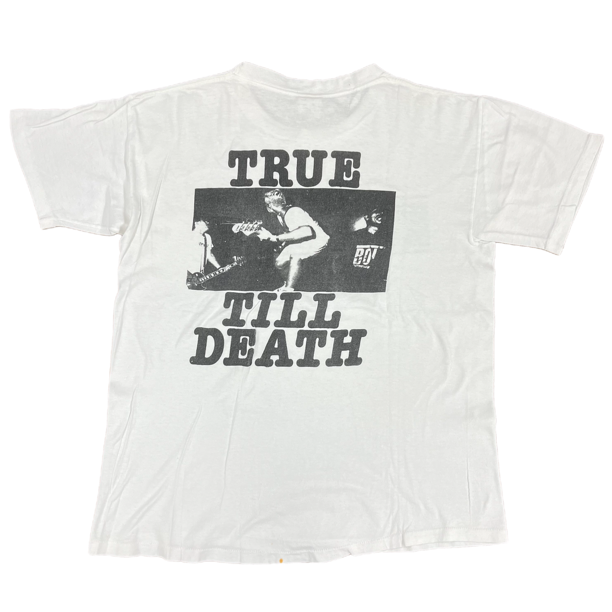 Vintage Chain Of Strength &quot;True Till Death&quot; T-Shirt