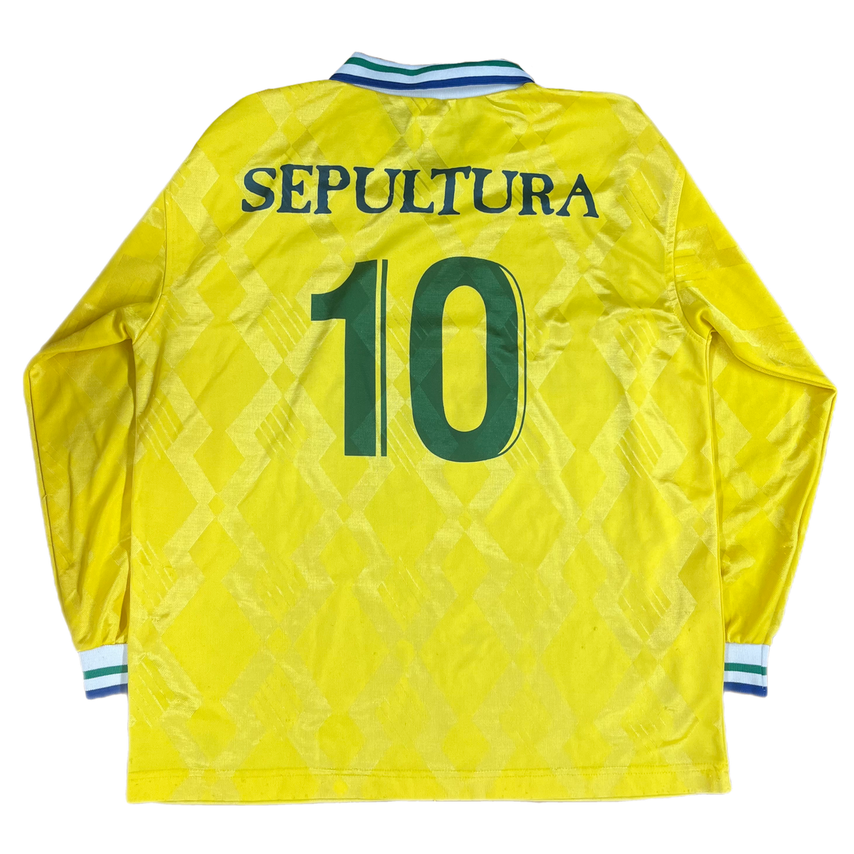 Vintage Sepultura &quot;Brazil&quot; 1994 World Cup Soccer Jersey