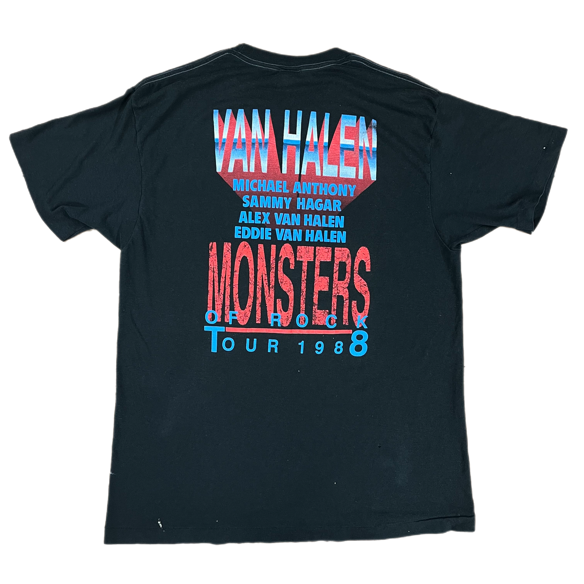 monsters of rock van halen Vintage Van Halen "Monsters Of Rock" T-Shirt
