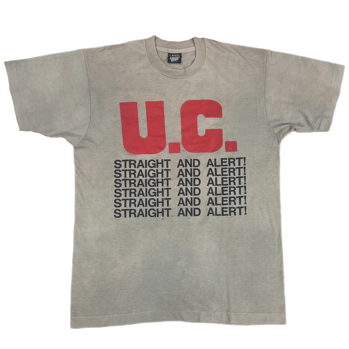 Vintage Uniform Choice &quot;Straight And Alert!&quot; T-Shirt