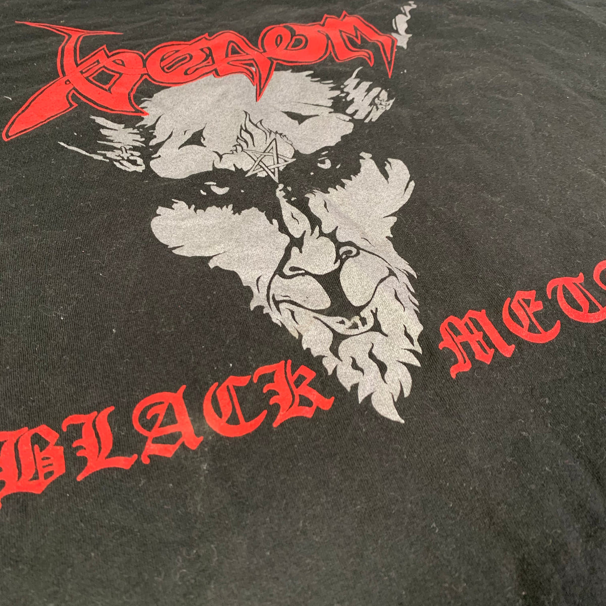 Vintage Venom &quot;BLACK METAL&quot; T-Shirt