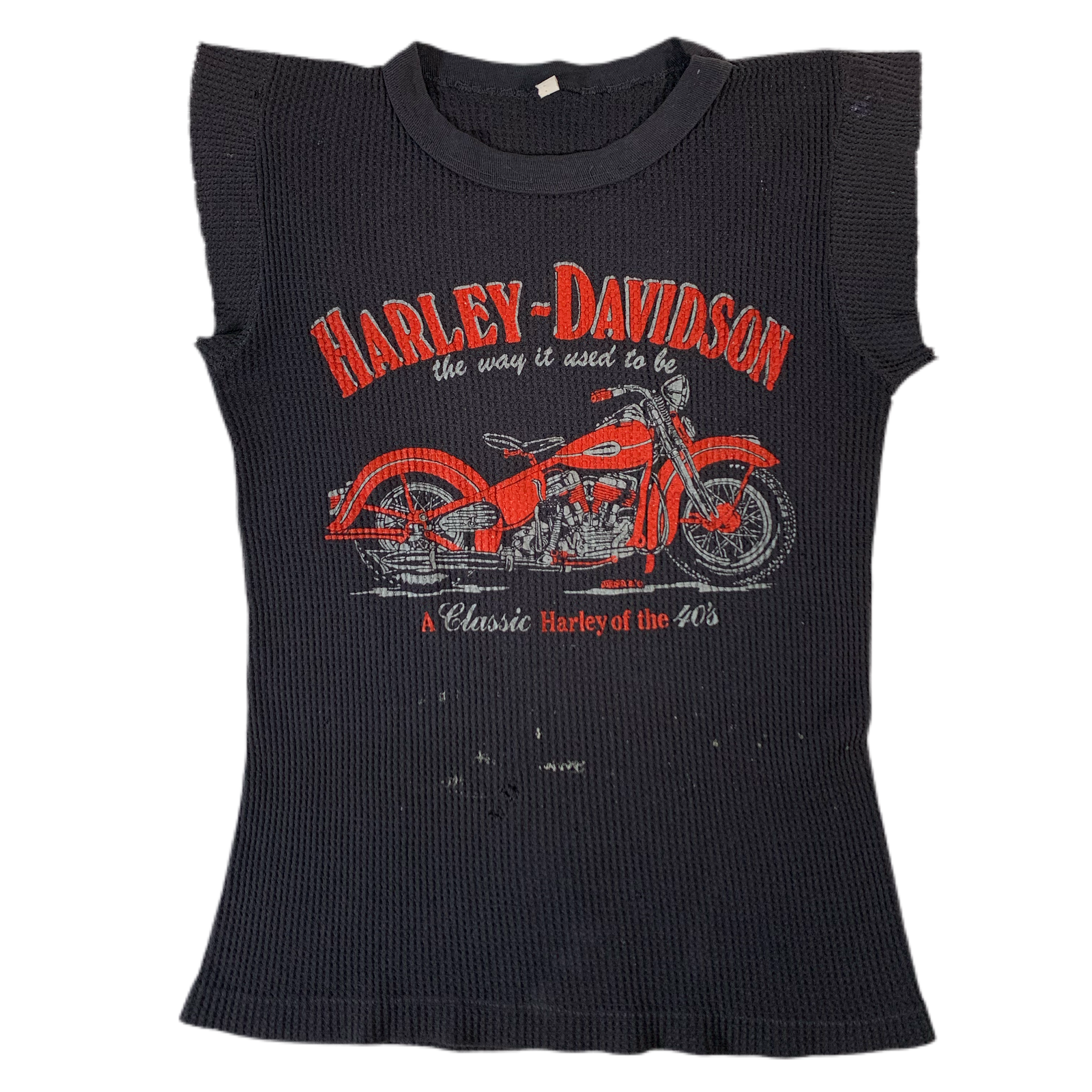 Vintage Harley-Davidson “The Way It Used To Be” Thermal Shirt - jointcustodydc