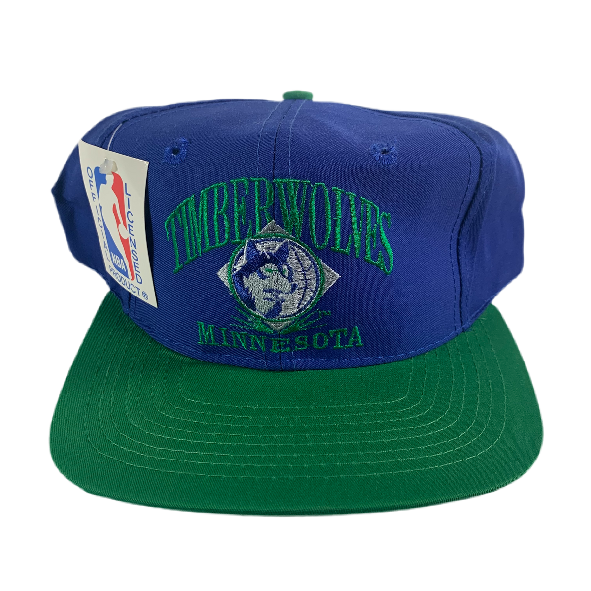 Vintage Minnesota Timberwolves &quot;NBA&quot; Snapback Hat