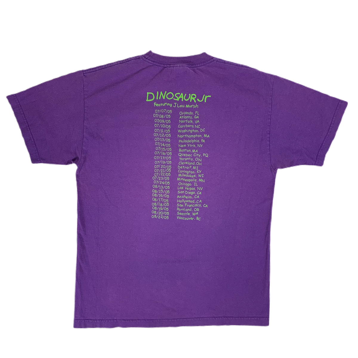 Vintage Dinosaur Jr. &quot;2005&quot; T-Shirt