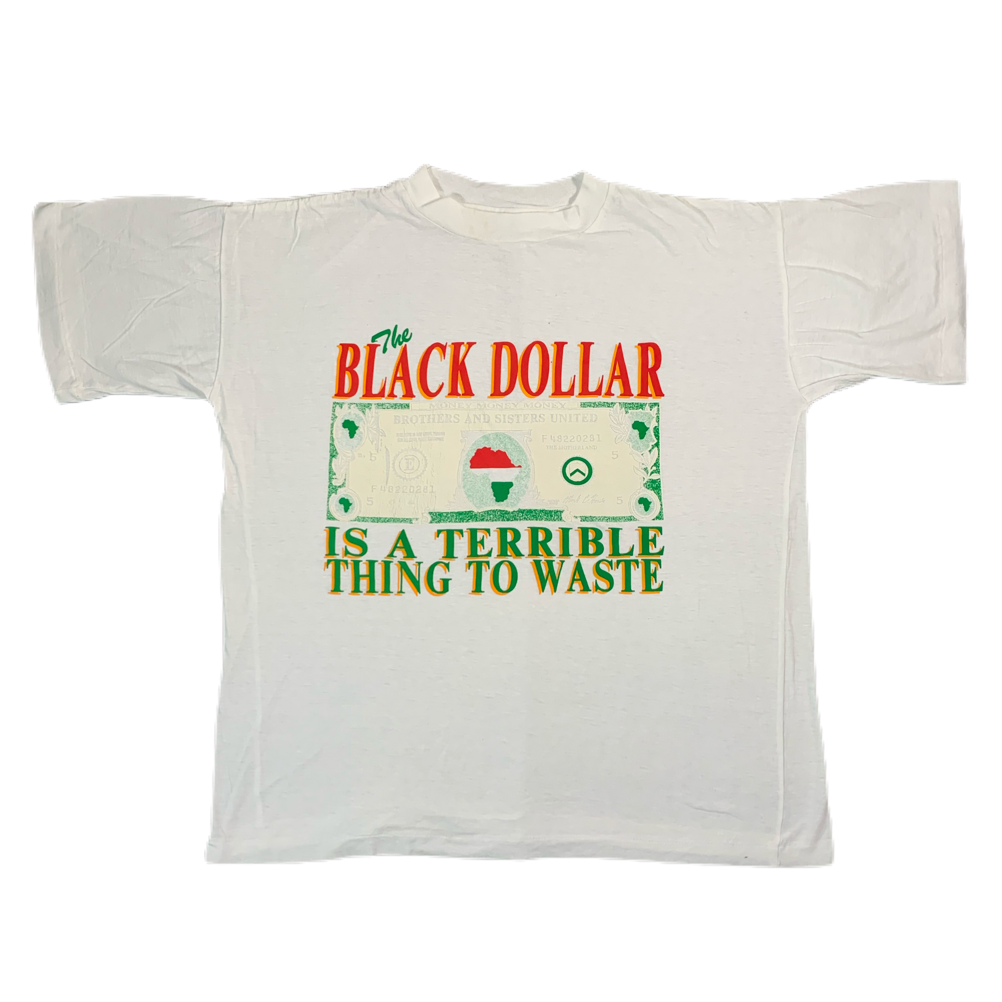 Vintage Africa "The Black Dollar" T-Shirt - jointcustodydc