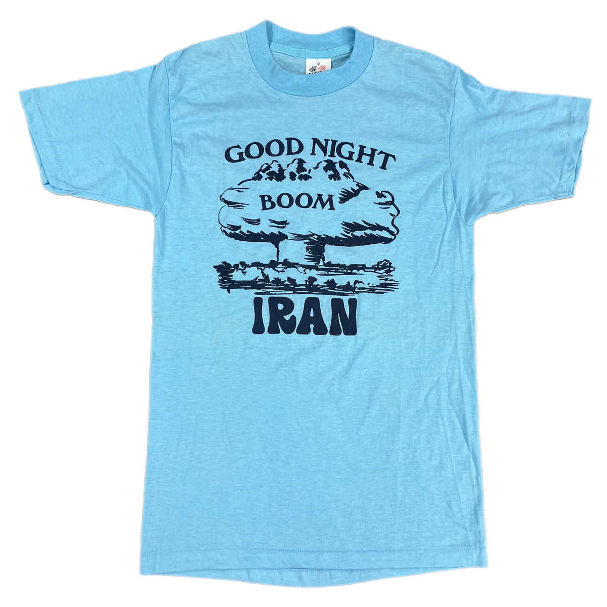 Vintage Goodnight Iran &quot;Bomb&quot; T-Shirt