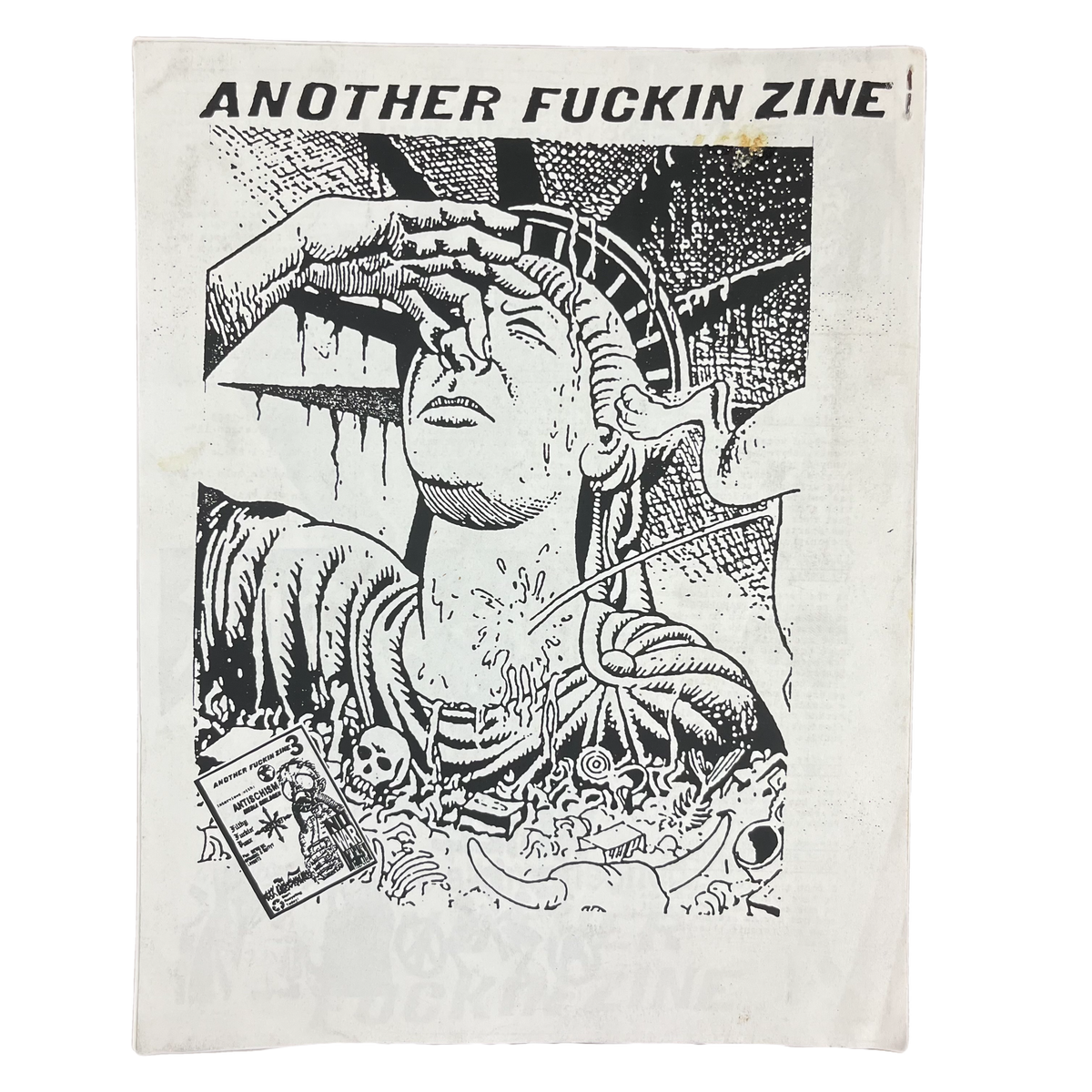 Vintage Another F*#kin Zine 3 &quot;Disorder Antischism&quot; Fanzine
