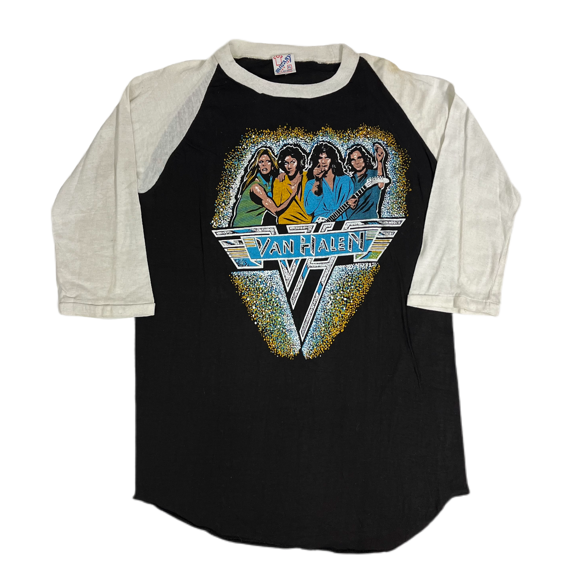 Vintage Van Halen &quot;Group&quot; Raglan Shirt