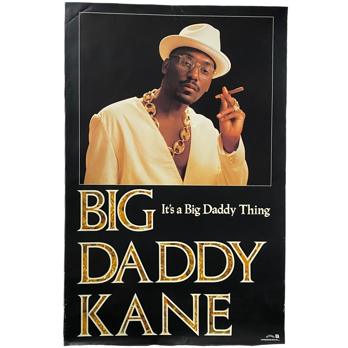 Vintage Big Daddy Kane &quot;It&#39;s A Big Daddy Thing&quot; Cold Chillin&#39; Poster