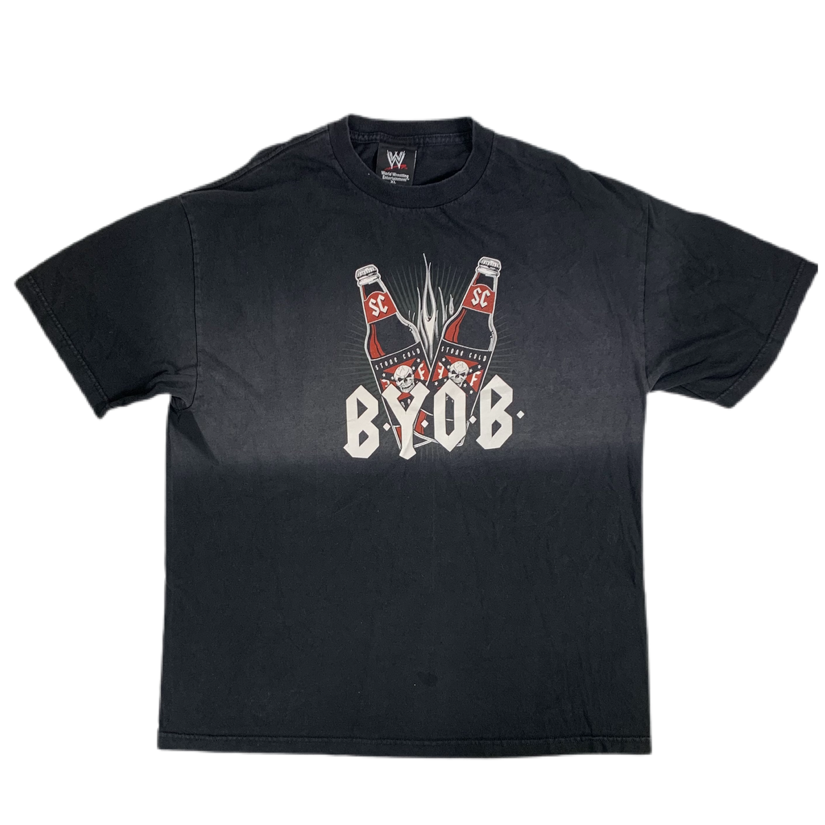 Vintage Stone Cold WWE &quot;B.Y.O.B.&quot; T-Shirt