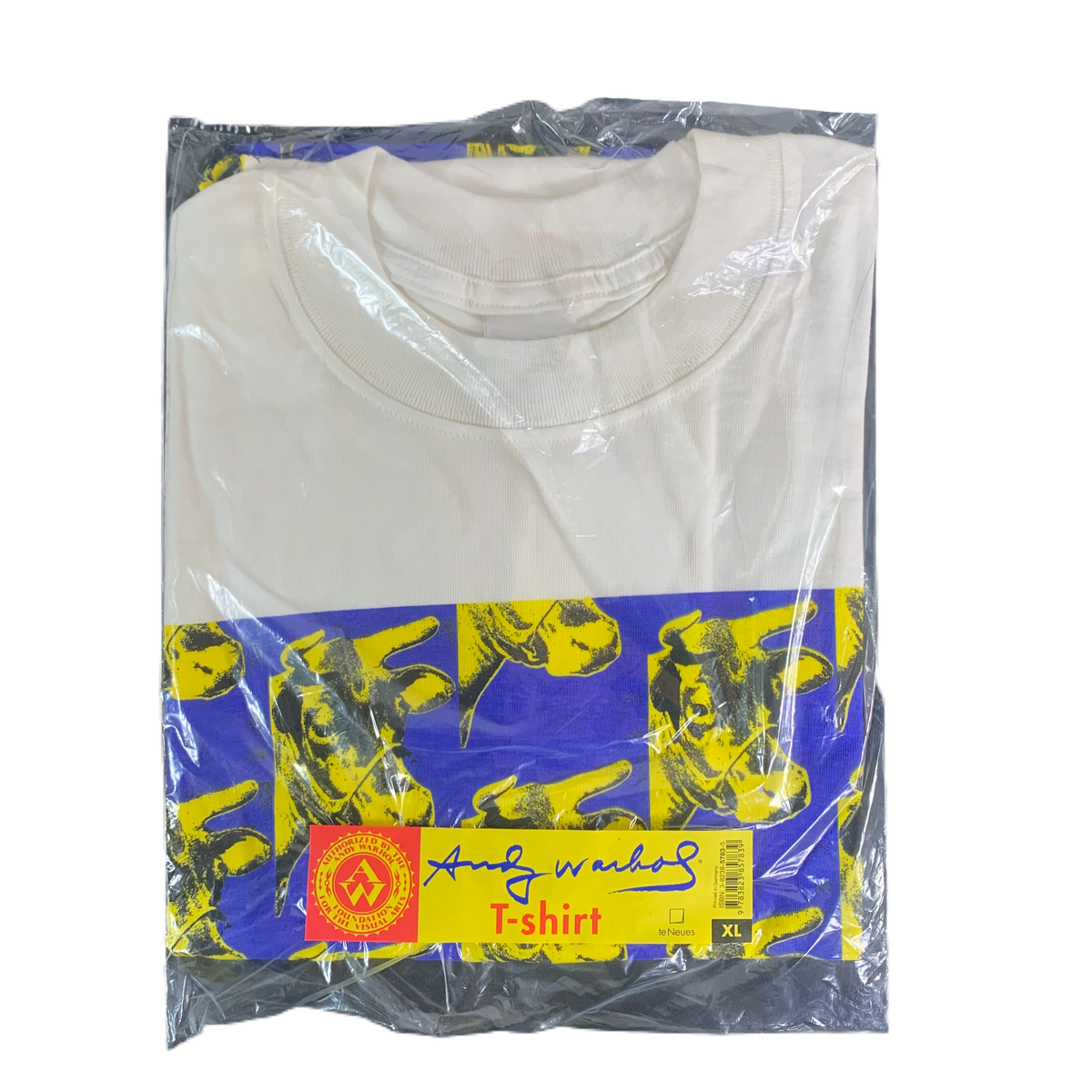 Vintage Andy Warhol &quot;Cow Wallpaper&quot; SEALED T-Shirt