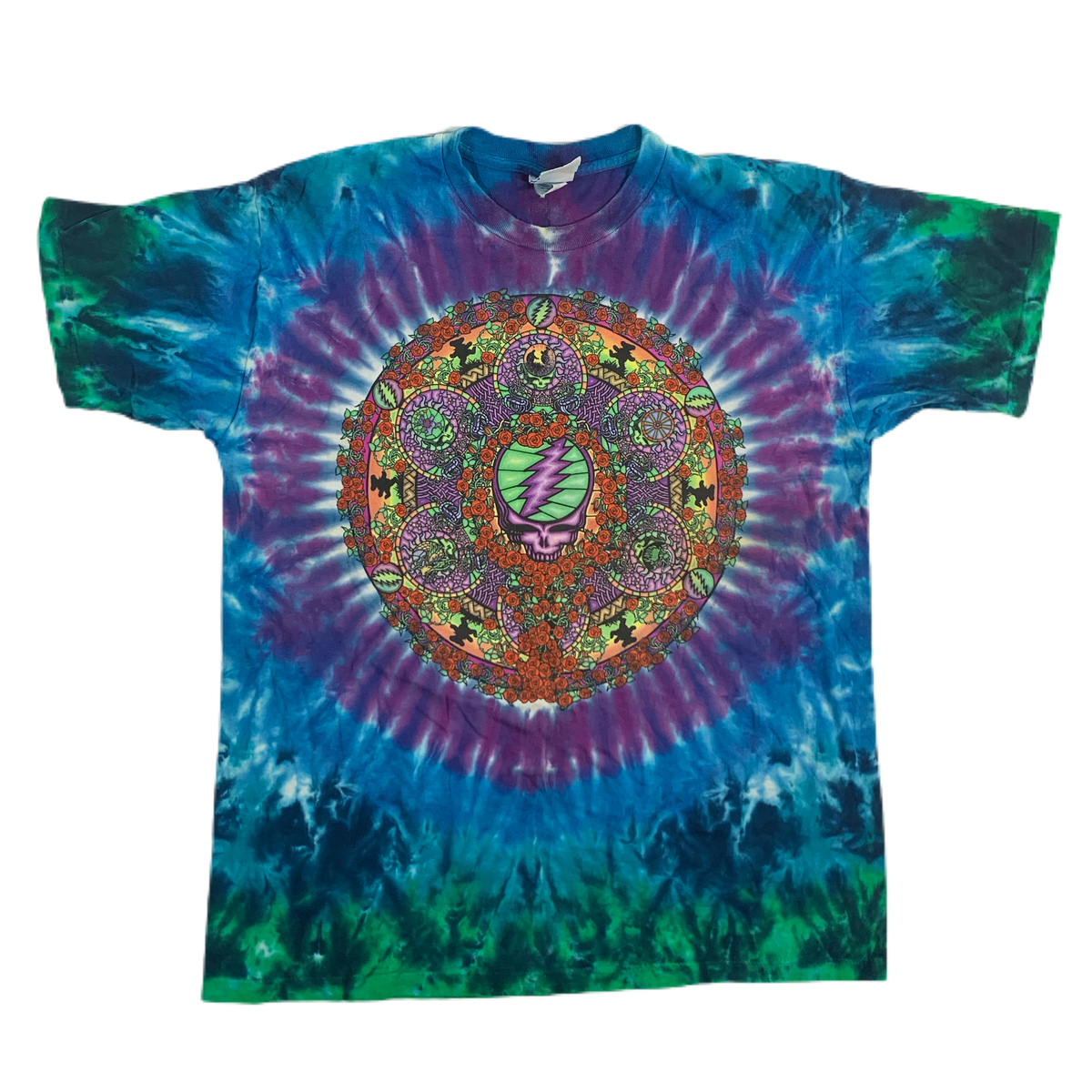 Vintage Grateful Dead &quot;Mandala Jester&quot; T-Shirt