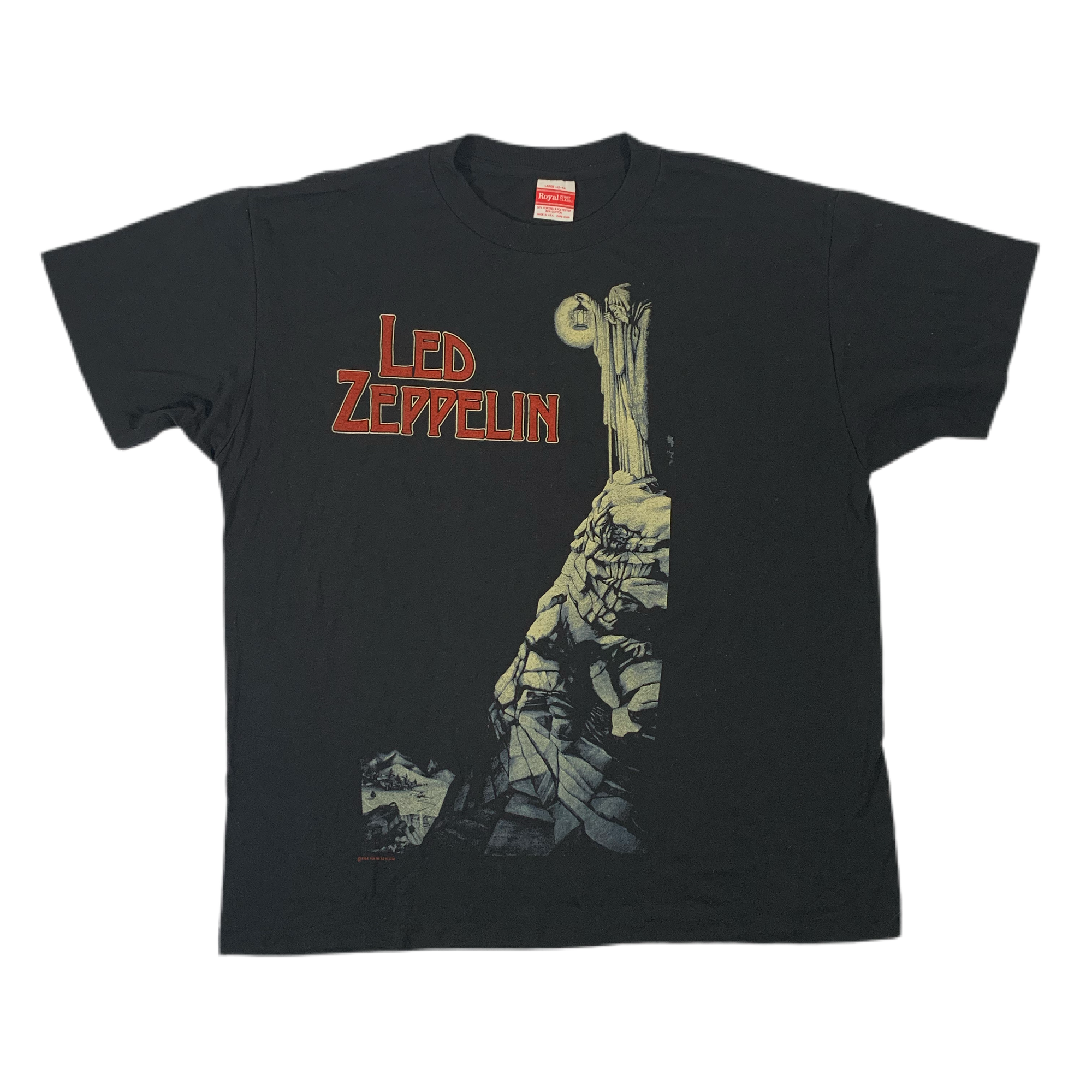 Vintage Led Zeppelin Zoso Hermit T Shirt