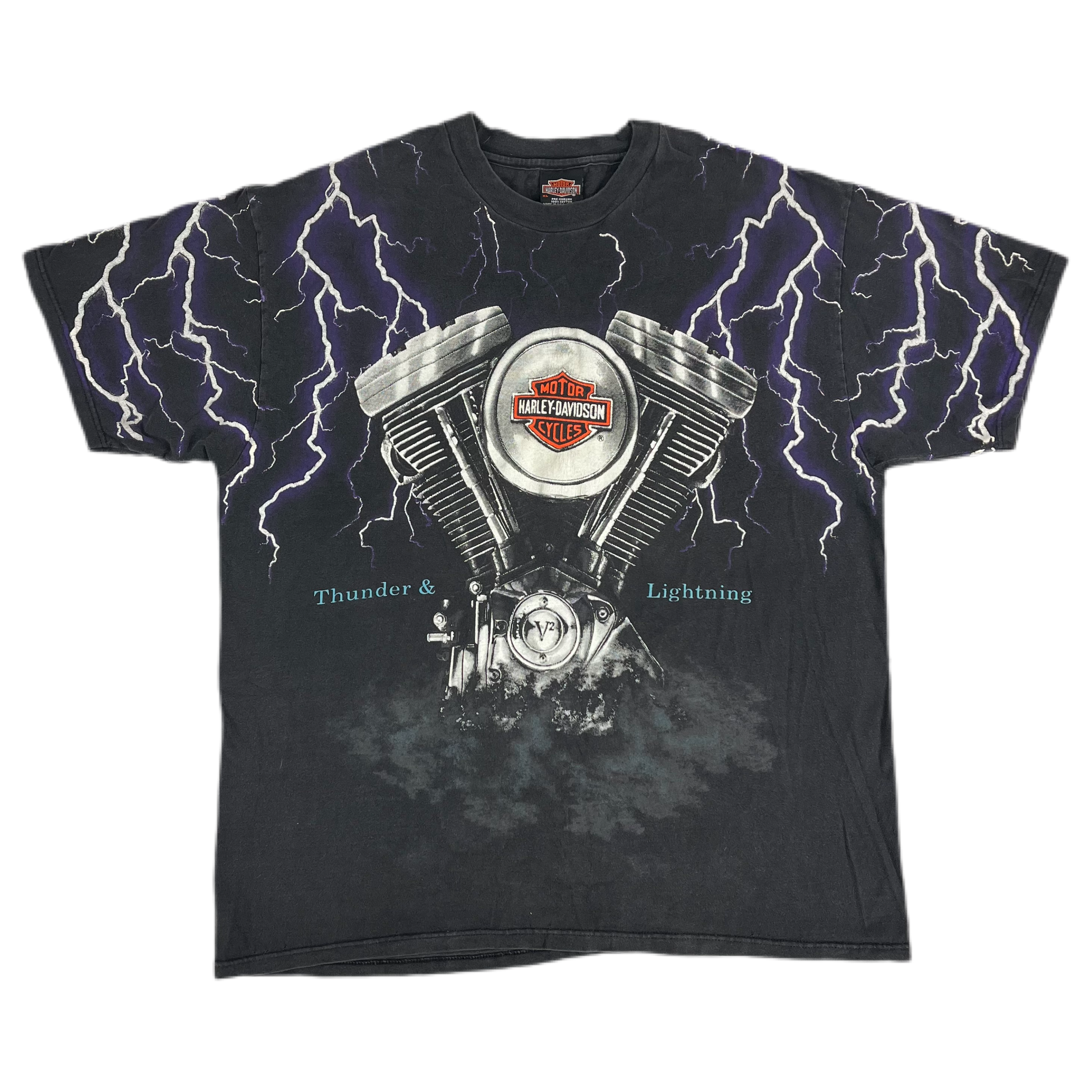 USA製 HARLEY DAVIDSON THUNDER-LIGHTNING Vintage Harley-Davidson Motorcycles