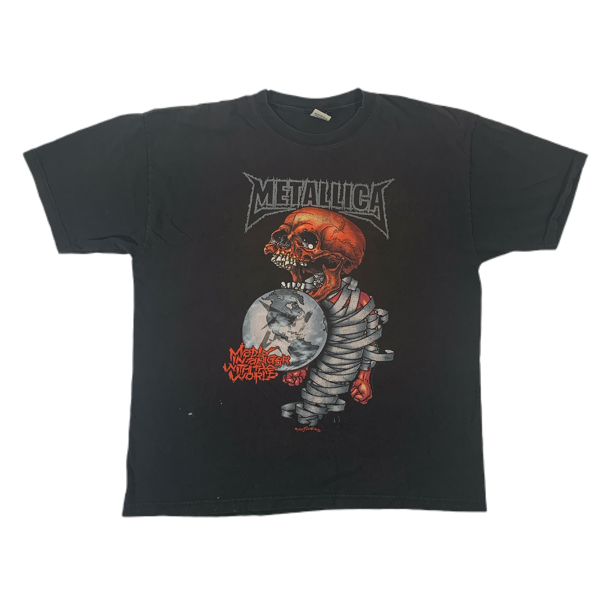 Vintage Original Metallica Pushead 2004 Tour Shirt