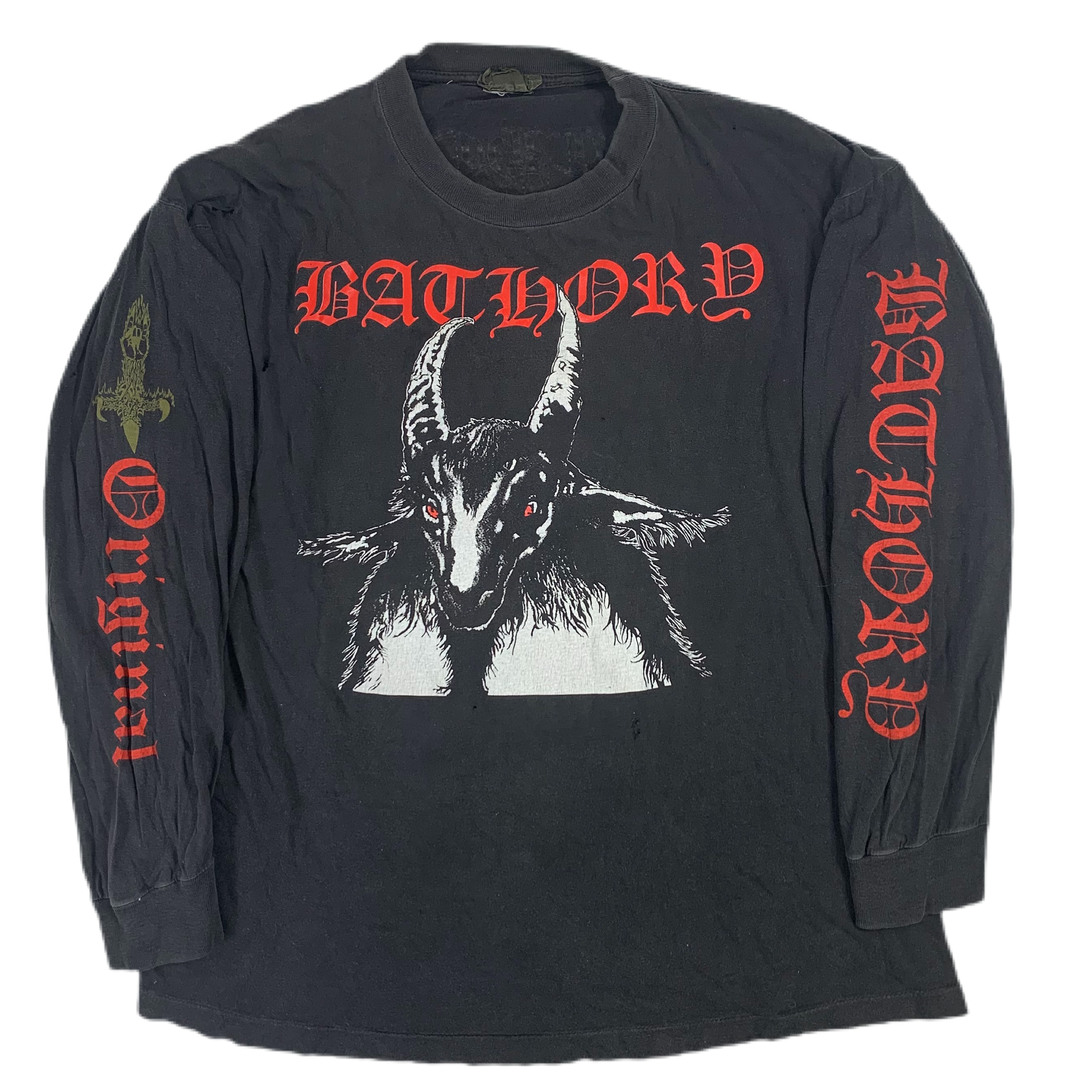 Vintage Bathory 1984 Original Long Sleeve Shirt jointcustodydc