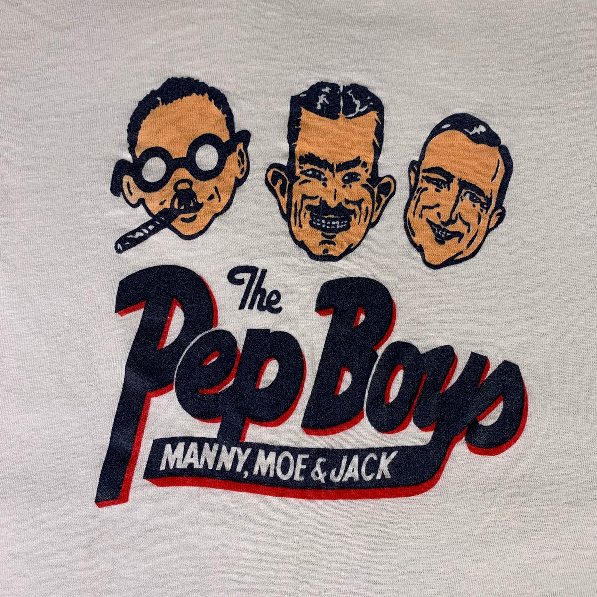 Vintage The Pep Boys &quot;Manny, Moe, And Jack&quot; T-Shirt
