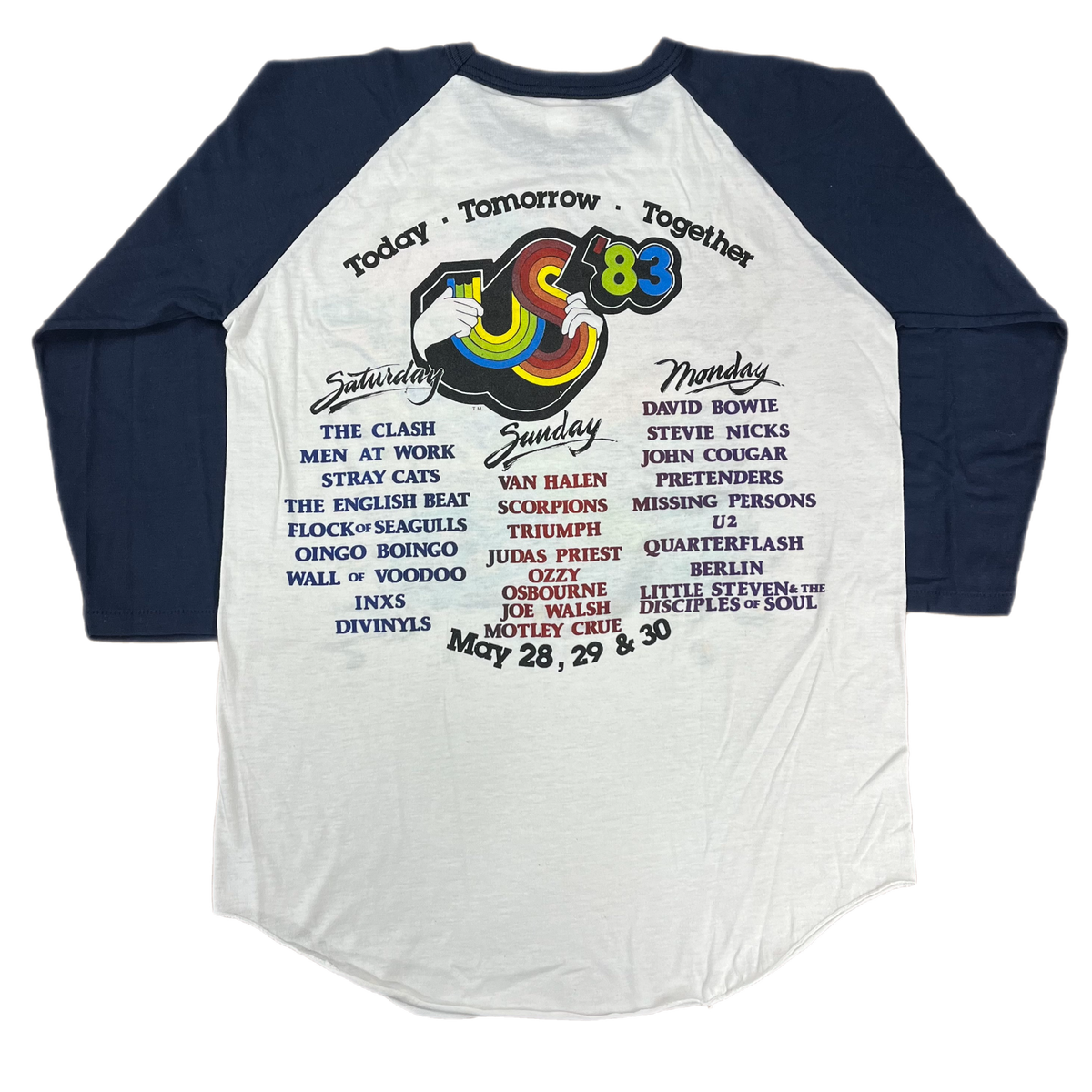 Vintage San Bernardino &quot;US &#39;83&#39;&quot; Festival Raglan Shirt