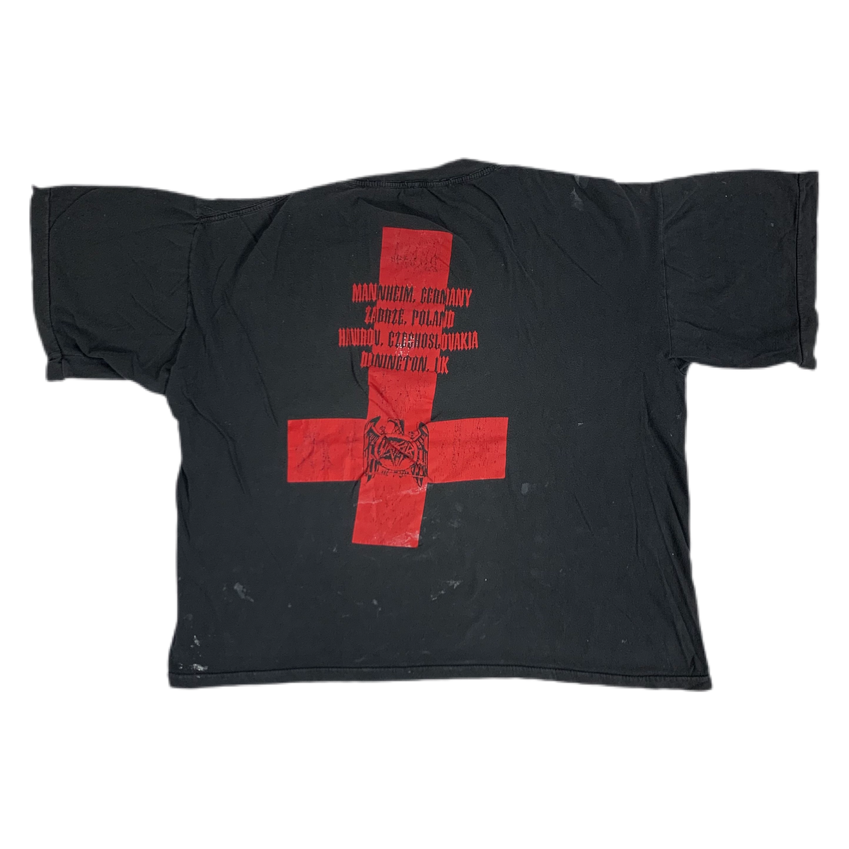 Slayer Inverted Cross Vintage Slayer