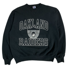 Las Vegas Raiders Crewneck Vintage Inspired Handmade Football 