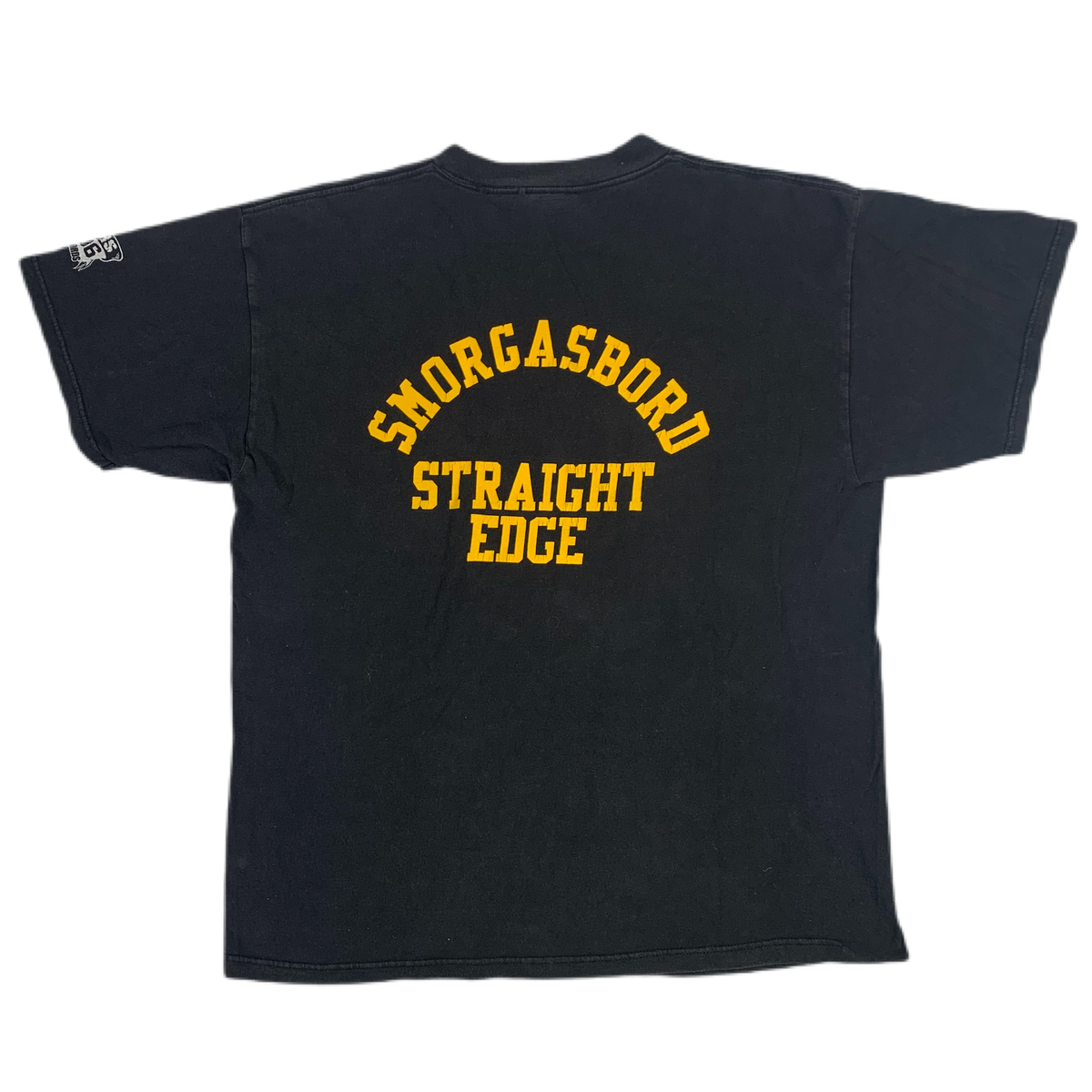 Vintage Smorgasbord Records &quot;Straight Edge 10 Years&quot; T-Shirt