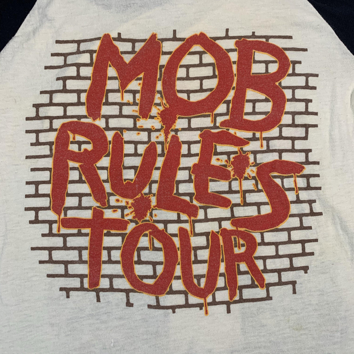 Vintage Black Sabbath “Mob Rules” Raglan Shirt - jointcustodydc