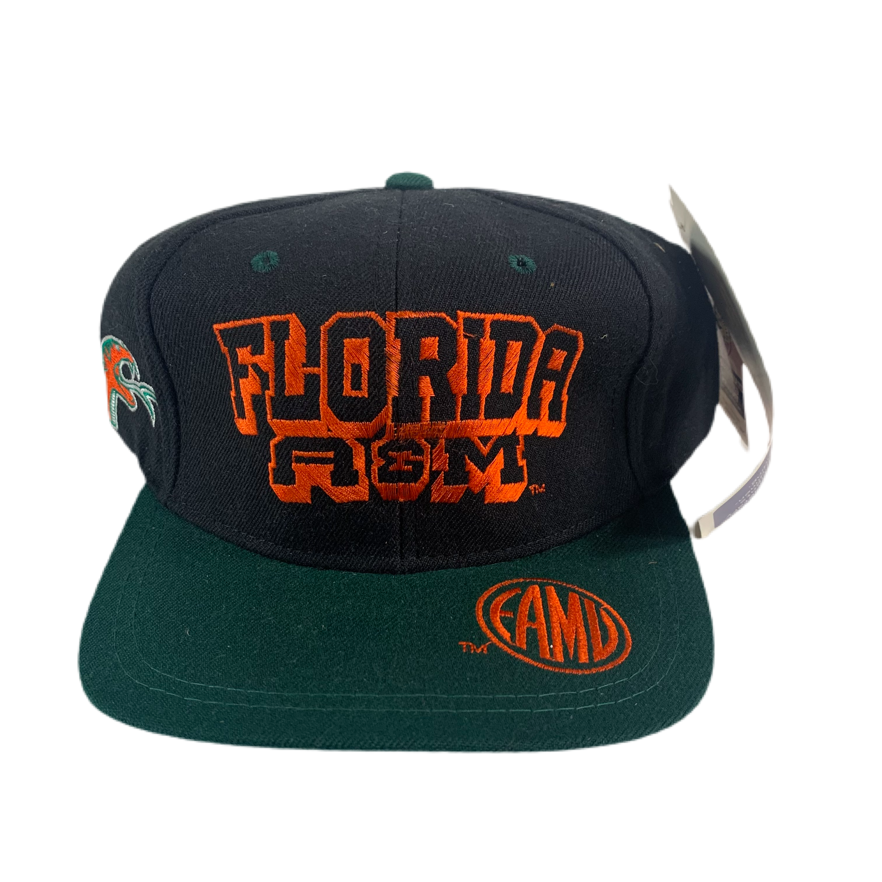 Florida A&M University Rattler Snapback Hat Heather Grey