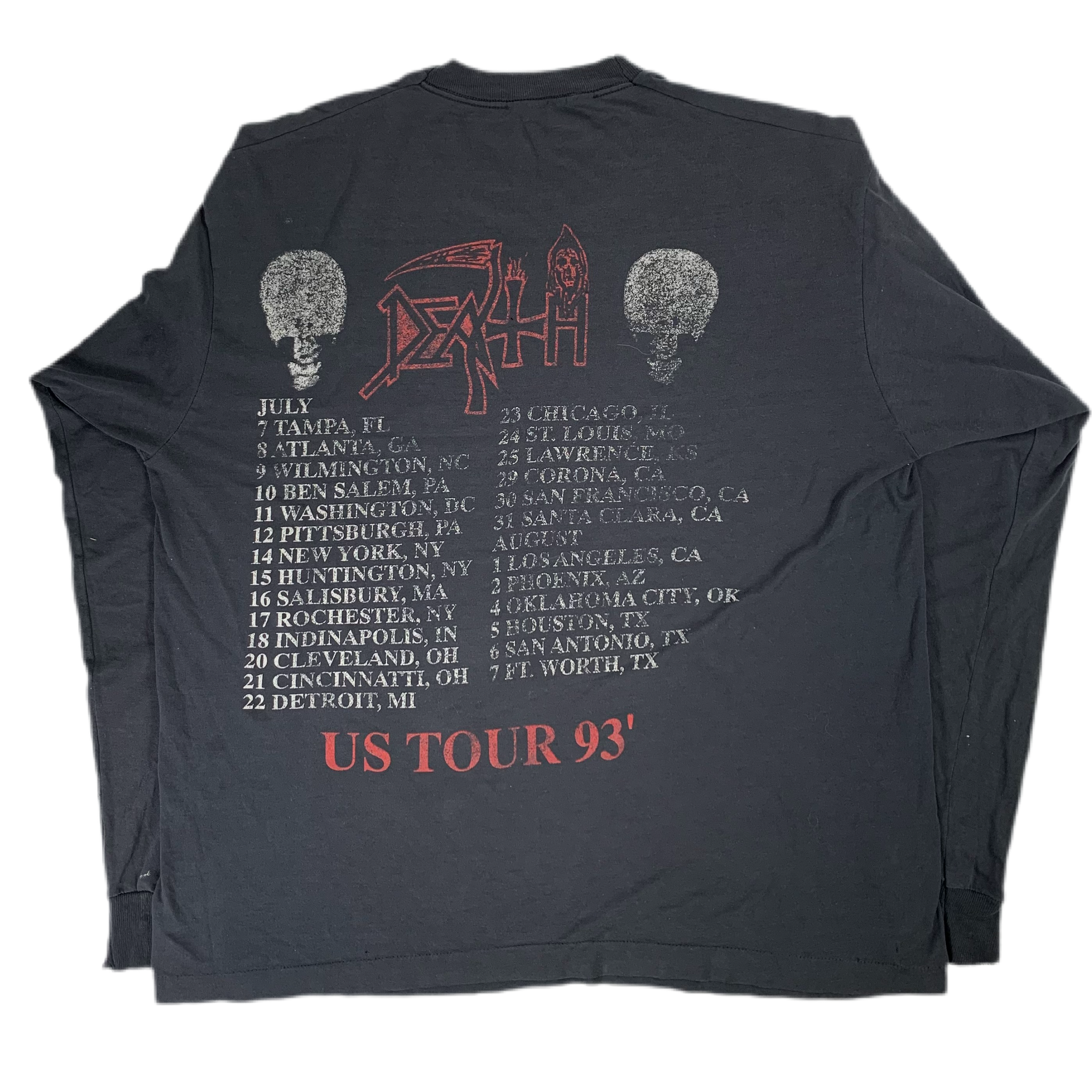 Death Note - T-shirt Nera Con Silhouette Di Ryuk - Foto 9