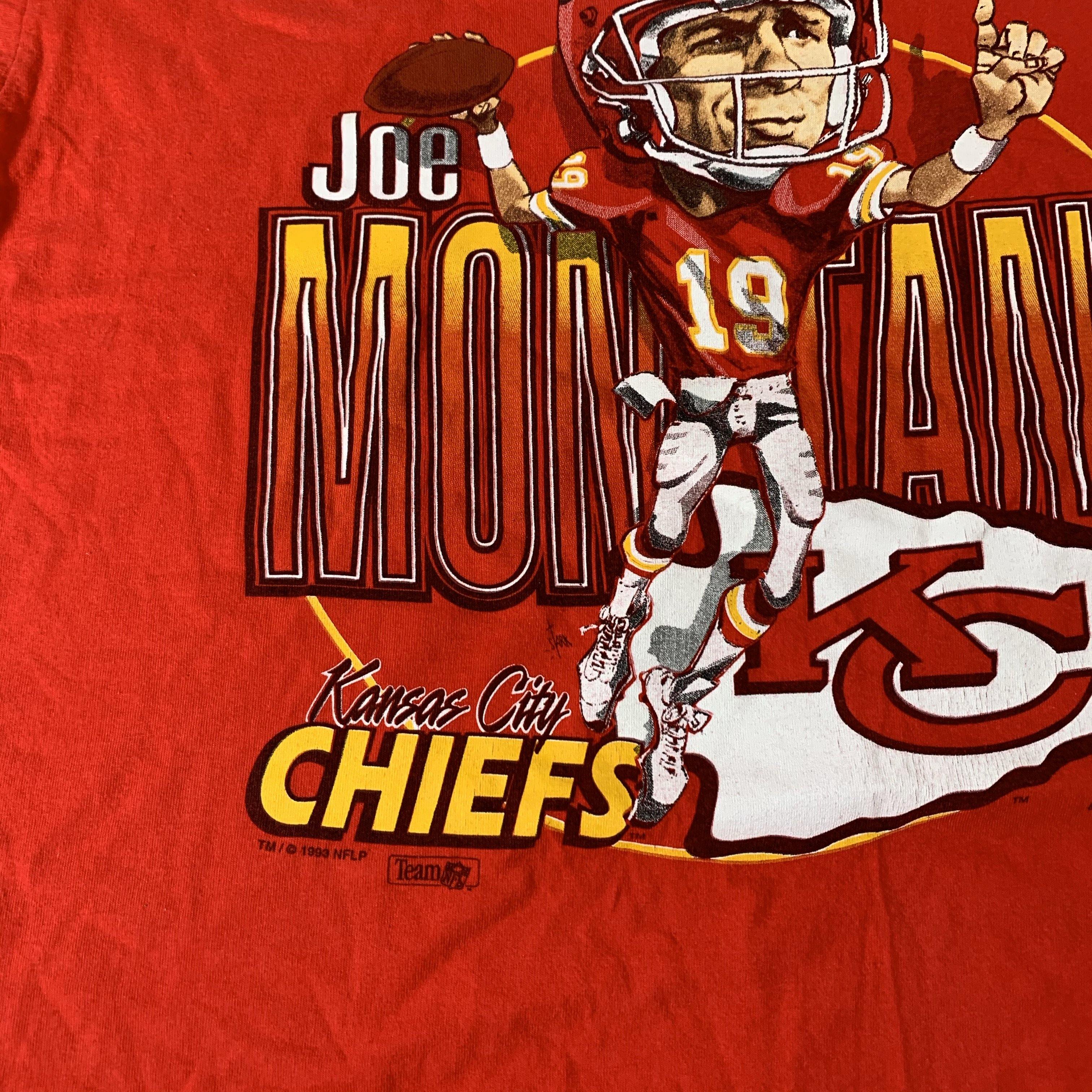 Vintage Kansas City Chiefs “Joe Montana” T-Shirt