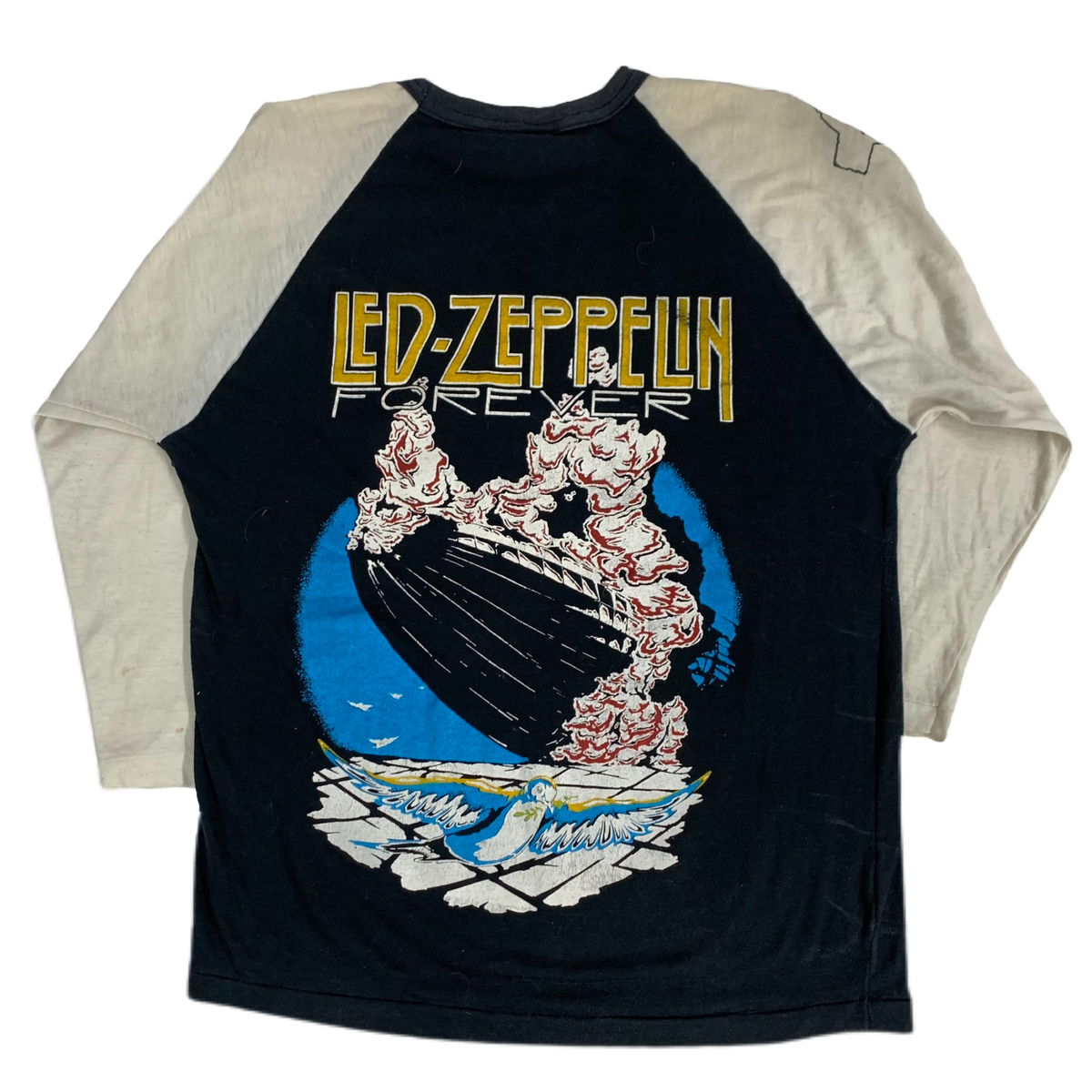 Vintage Led Zeppelin &quot;Forever&quot; Raglan Shirt