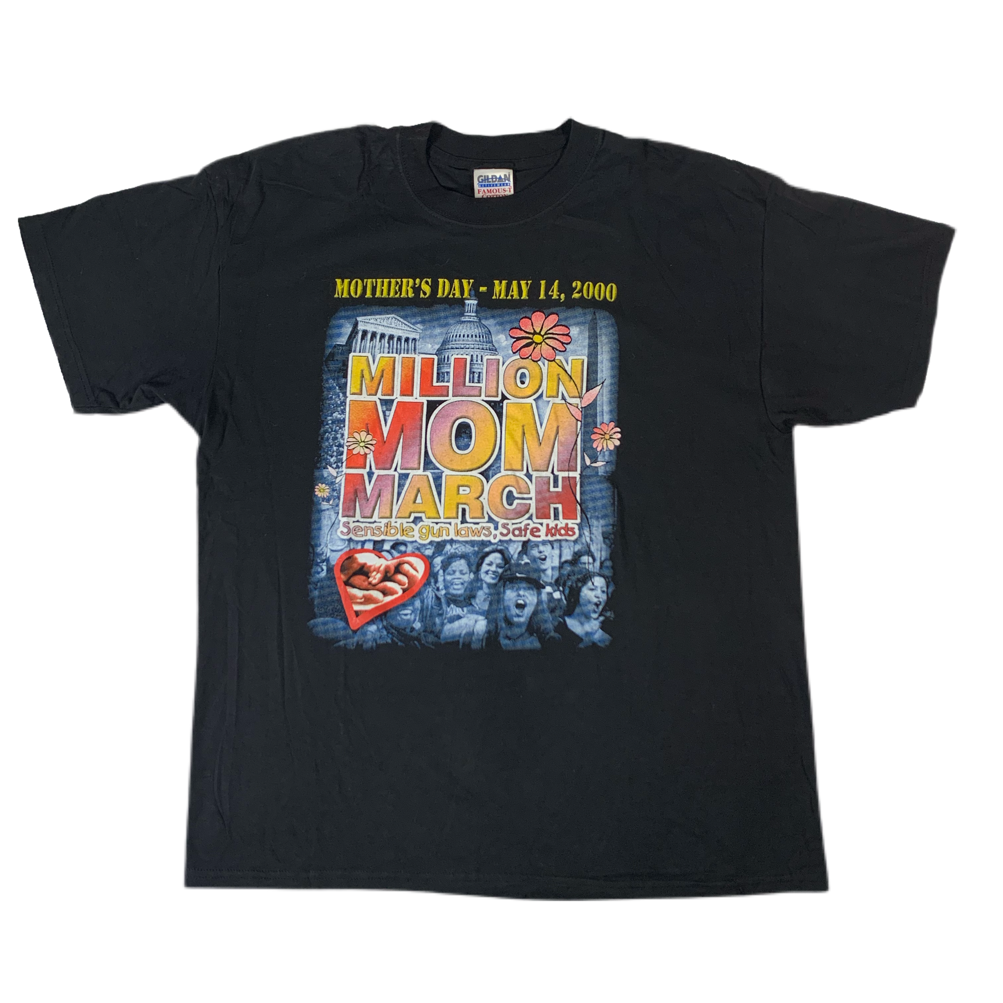 Vintage Million Mom March “Mother’s Day 2000” T-Shirt - jointcustodydc
