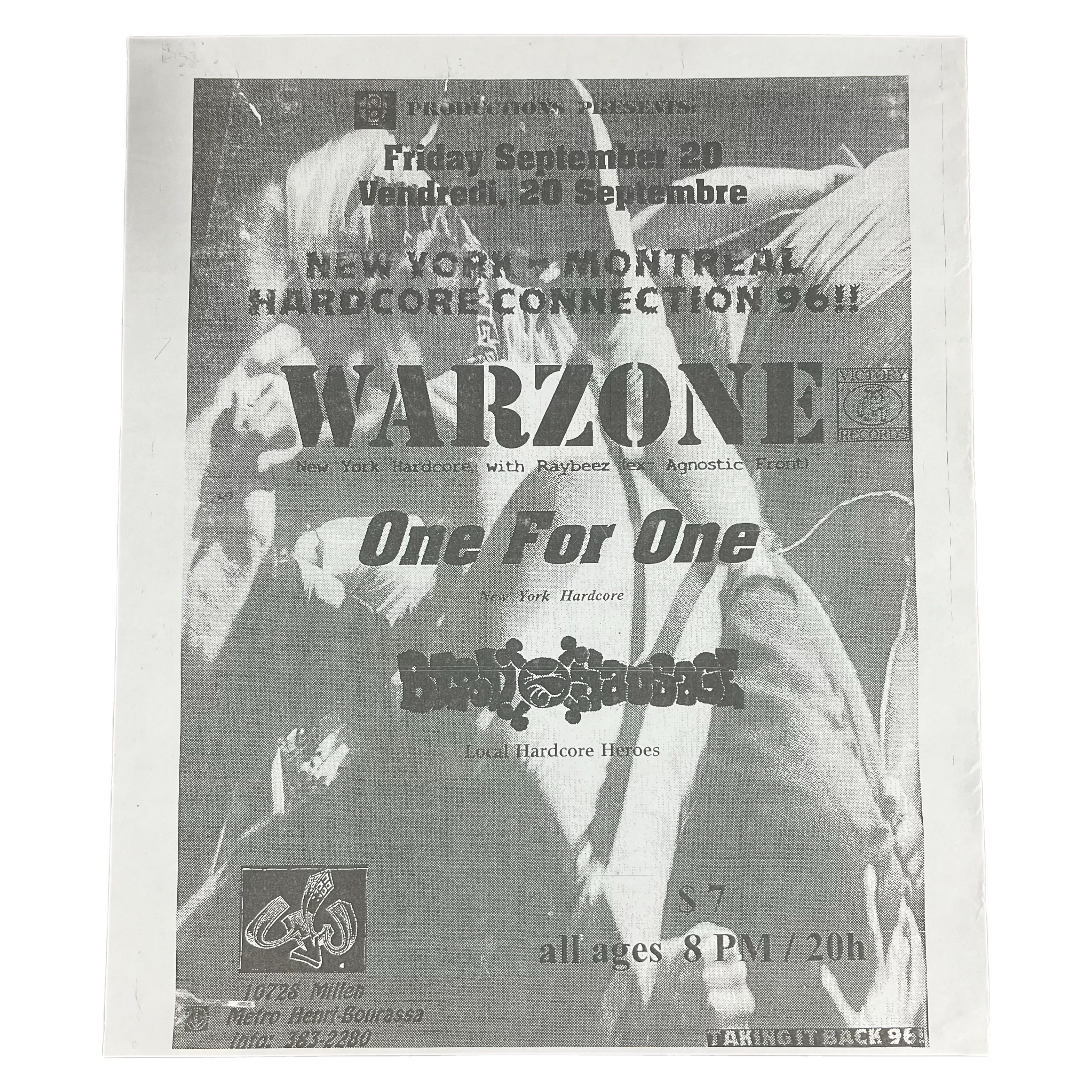 Vintage Warzone One For One Blood Sausage 