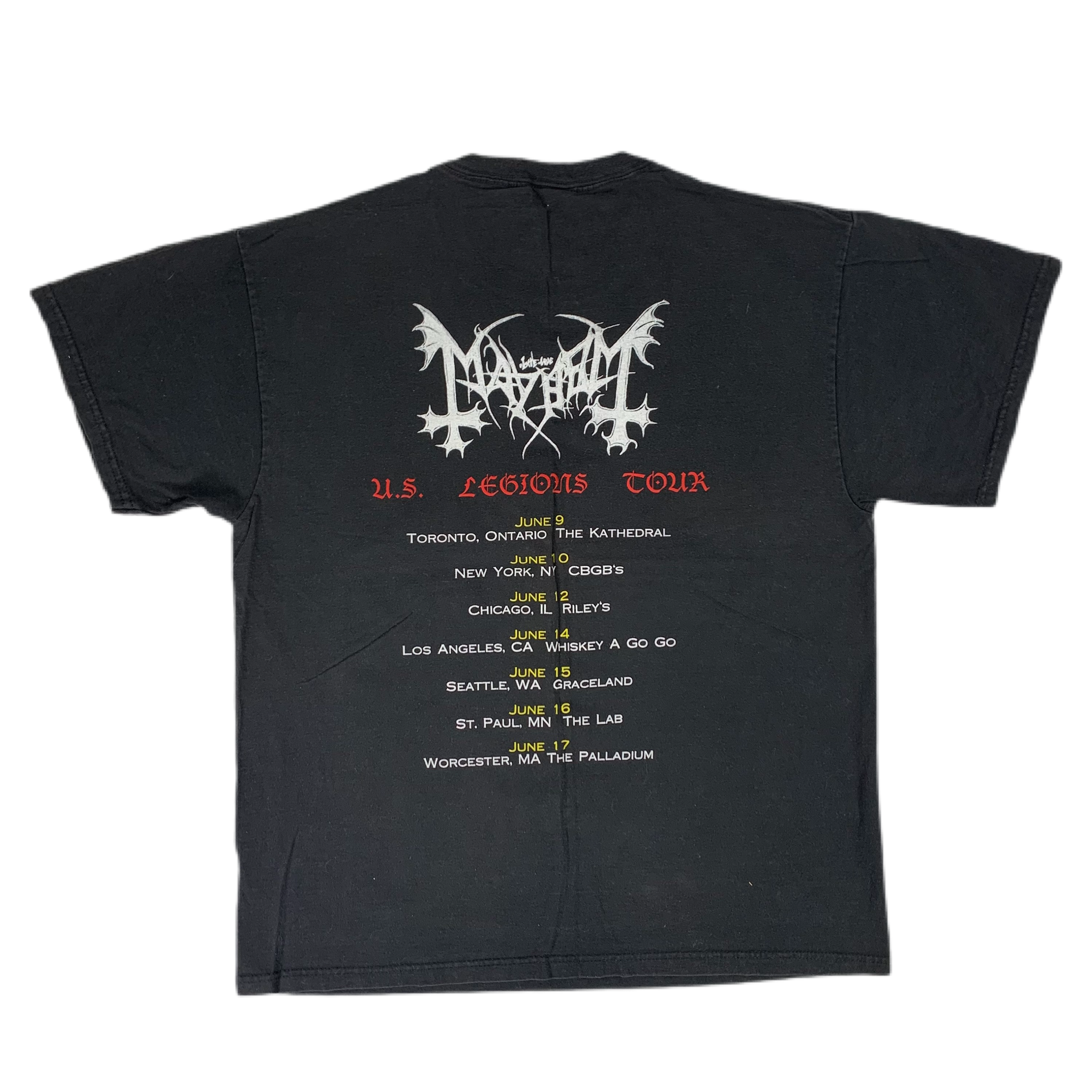 Mayhem 'Maniac' (Black) T-Shirt