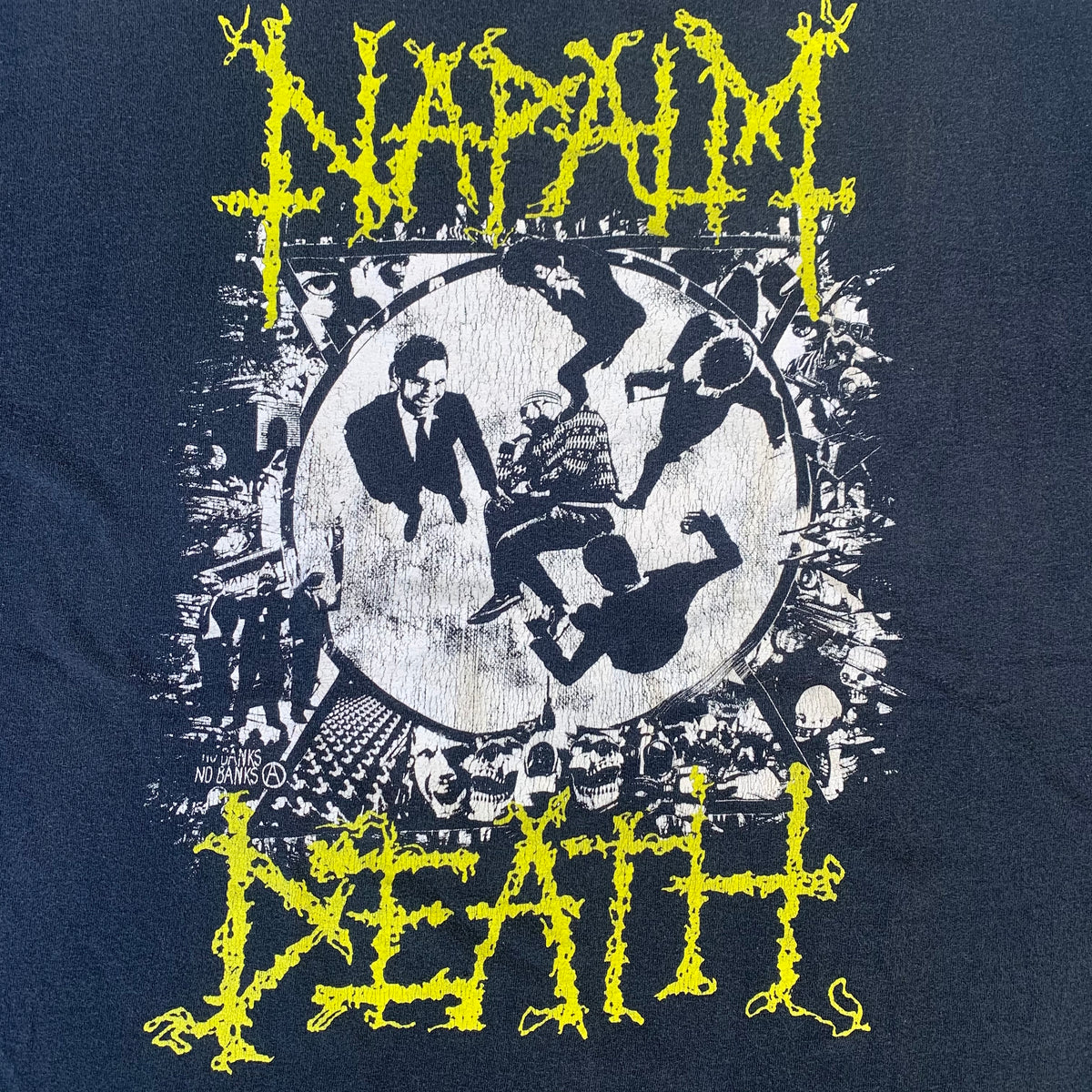 Vintage Napalm Death &quot;Utilitarian&quot; T-Shirt