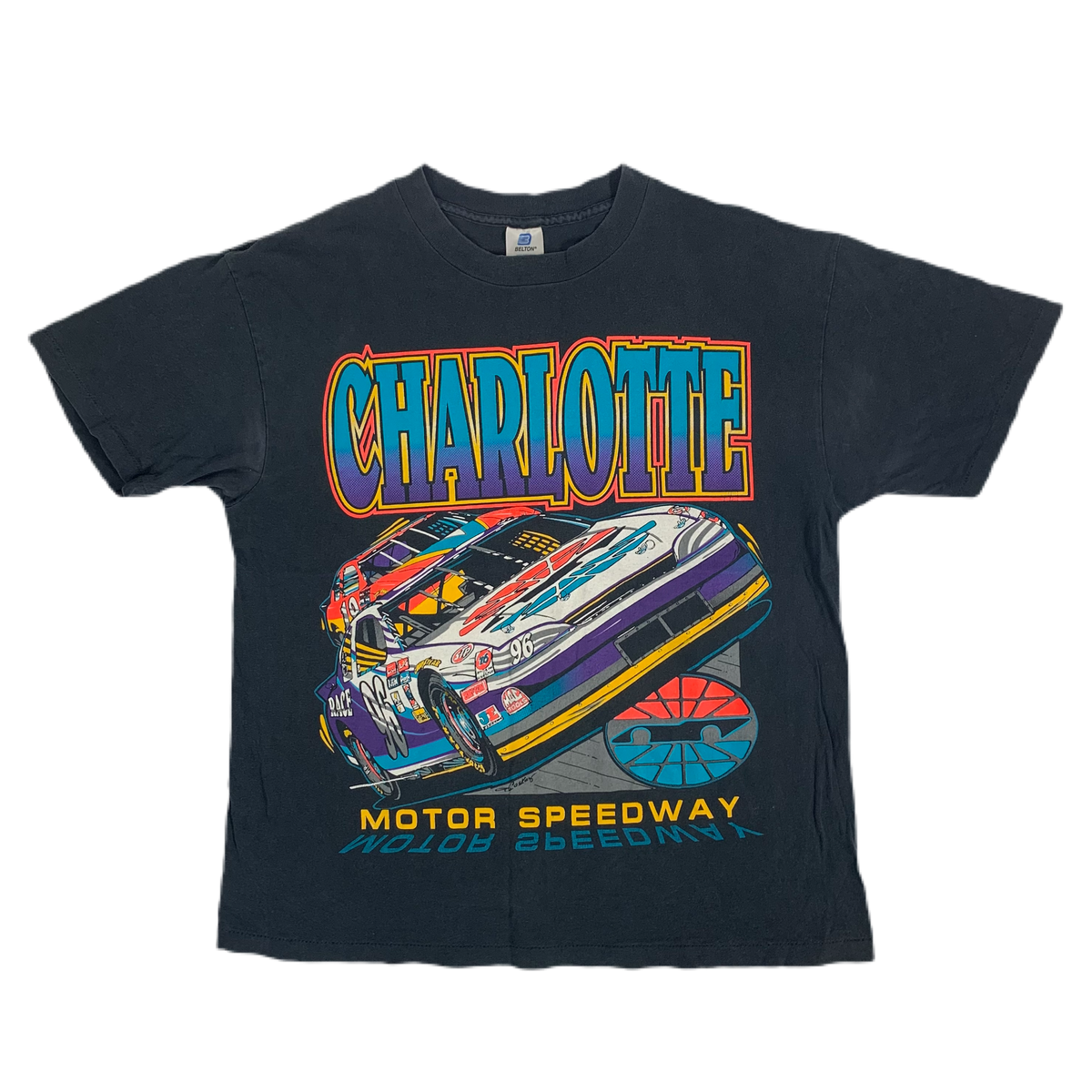 Vintage Nascar &quot;Charlotte Motor Speedway&quot; T-Shirt