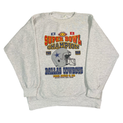 Vintage Dallas Cowboys Crewneck Sweatshirt Sweater Signal 