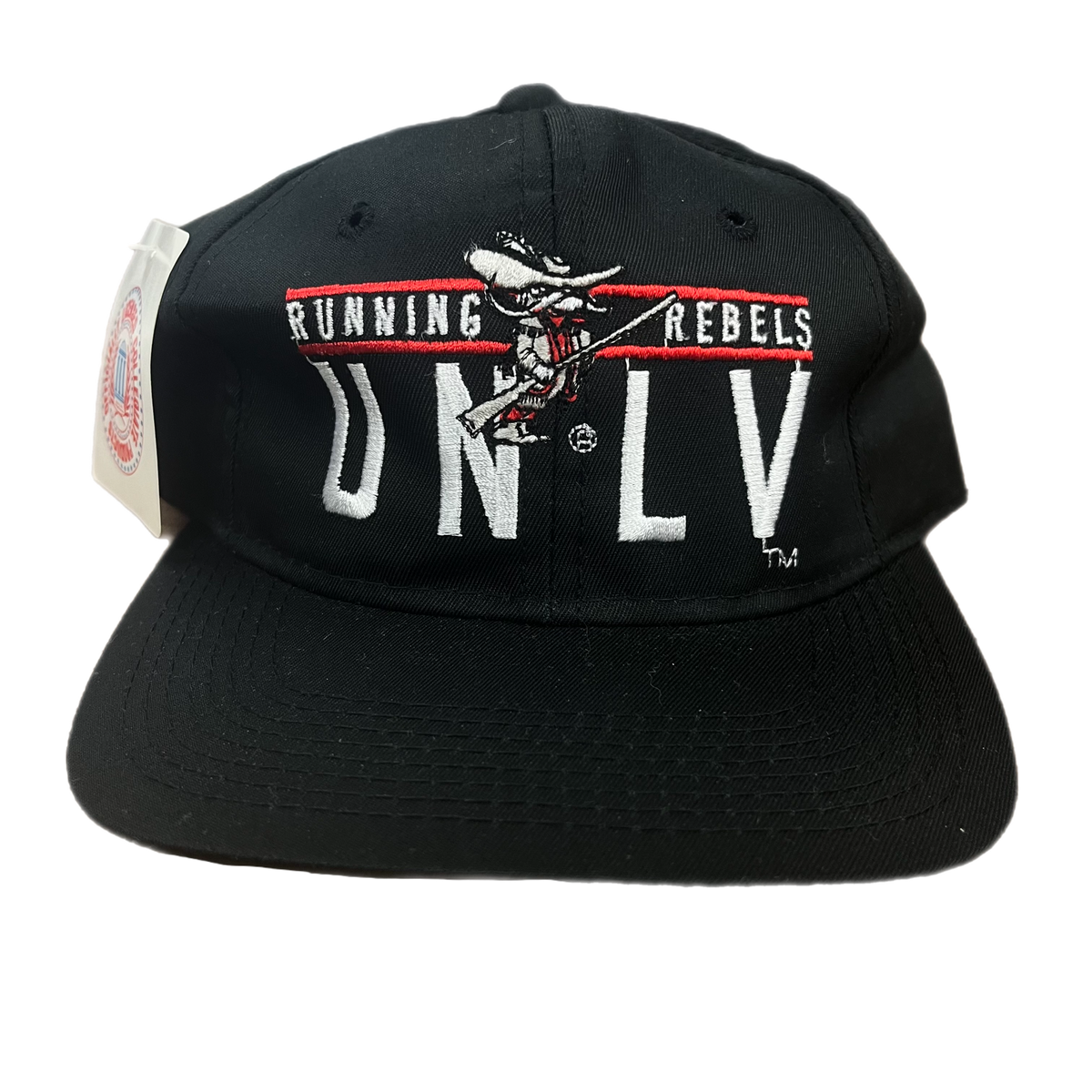 Vintage University Of Nevada, Las Vegas UNLV &quot;Runnin Rebels&quot; Twill Snapback Hat