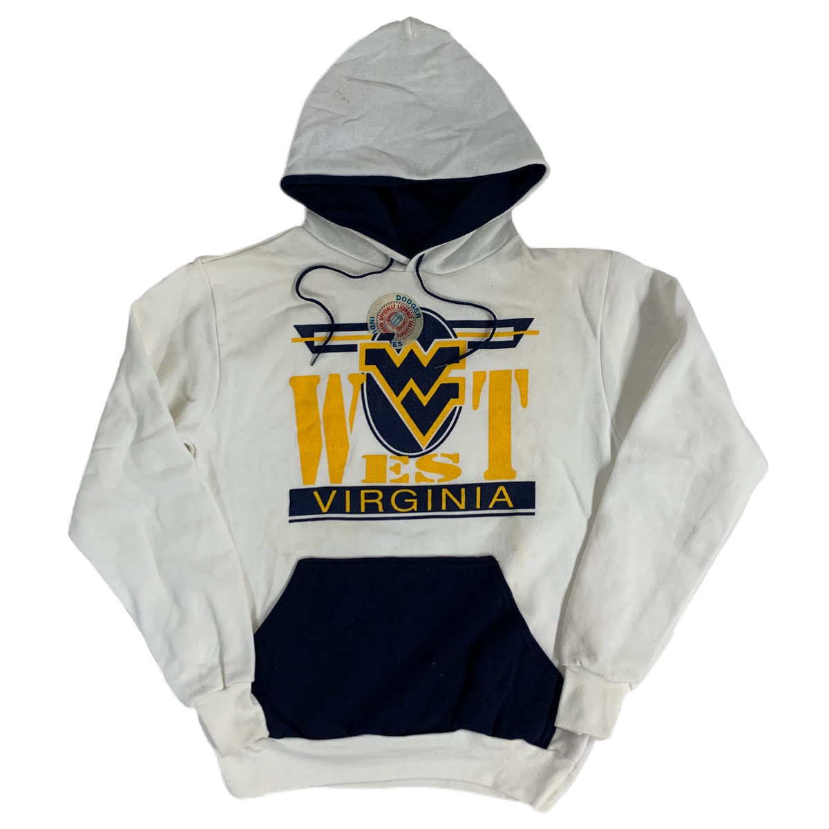 Vintage West Virginia &quot;Dodger&quot; Pullover Sweatshirt