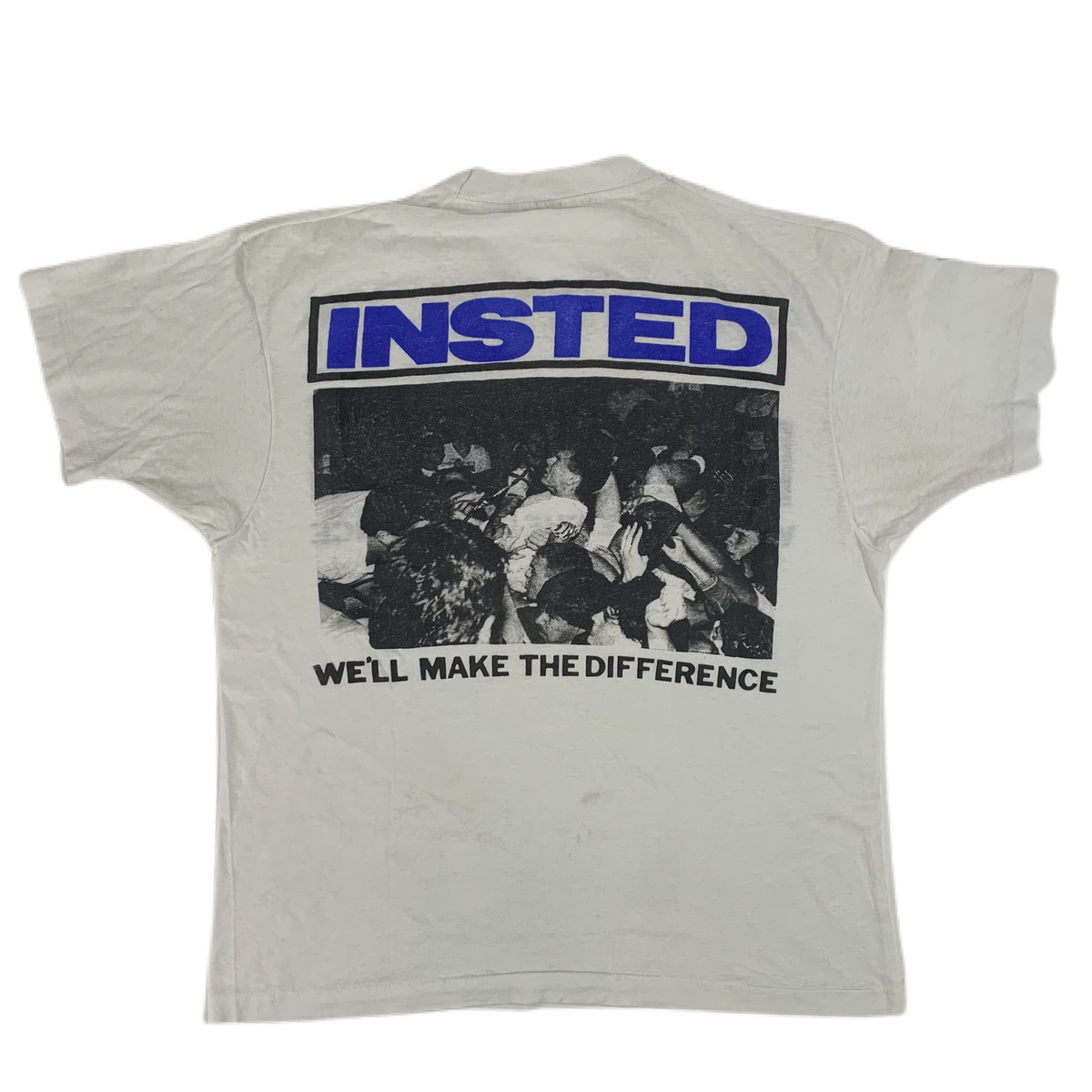 Vintage Insted &quot;We&#39;ll Make The Difference&quot; T-Shirt
