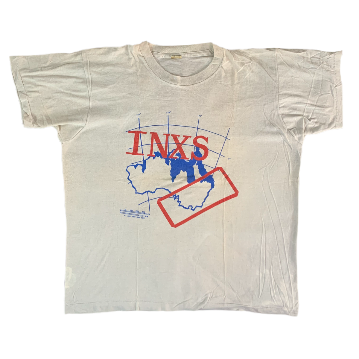 Vintage INXS &quot;A U.P.C. Production&quot; T-Shirt