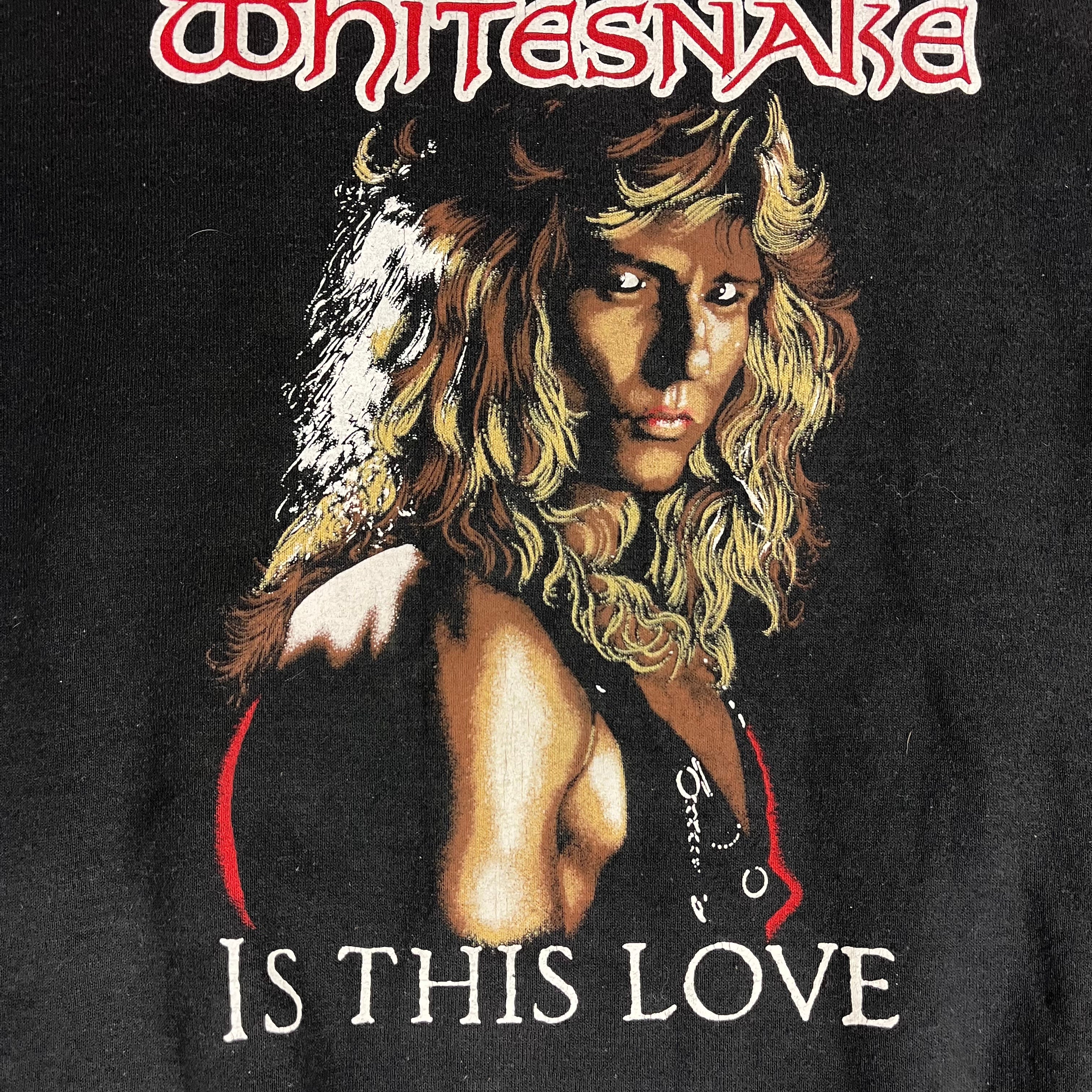 Vintage Whitesnake "Is This Love" Raglan Sweatshirt | jointcustodydc