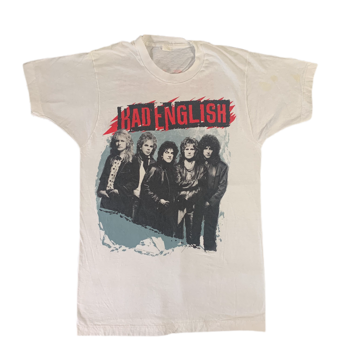 Vintage Bad English &quot;Group Photo T-Shirt