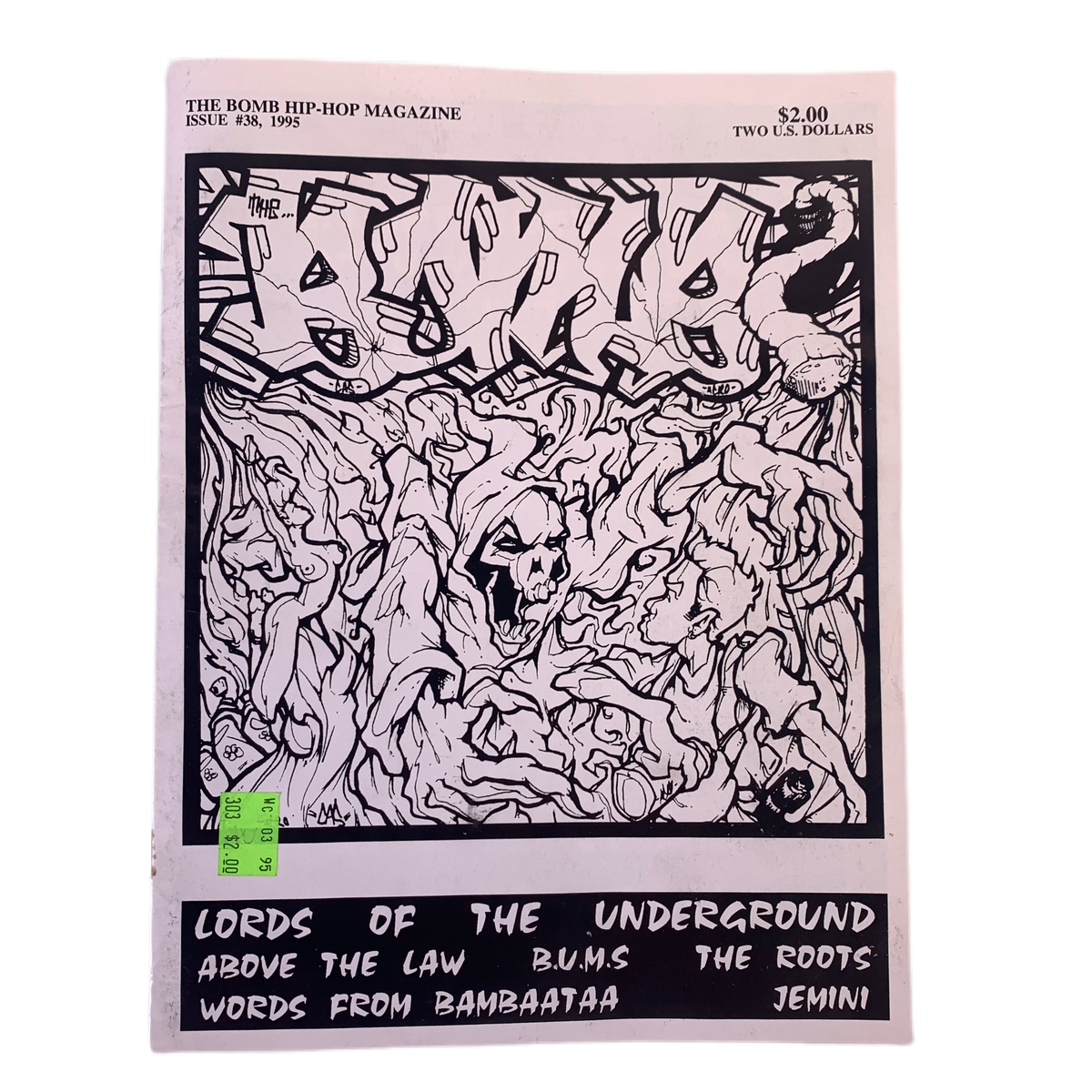 Vintage The Bomb “Hip-Hop Magazine” Issue #38 1995