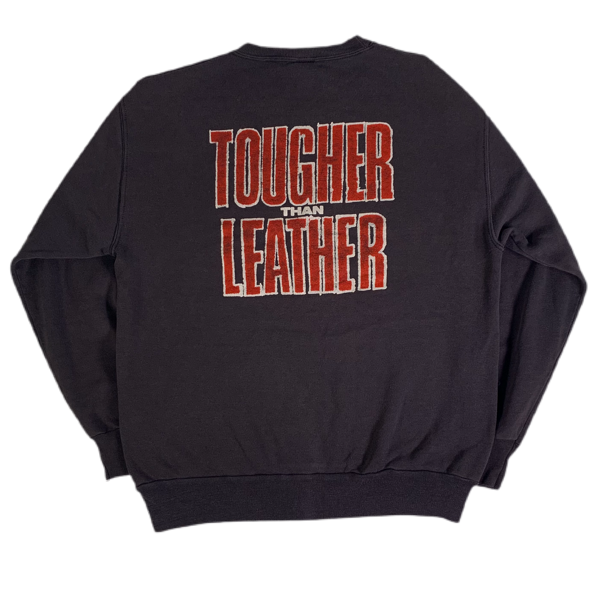 Vintage RUN DMC &quot;Tougher Than Leather&quot; Run&#39;s House Crewneck Sweatshirt