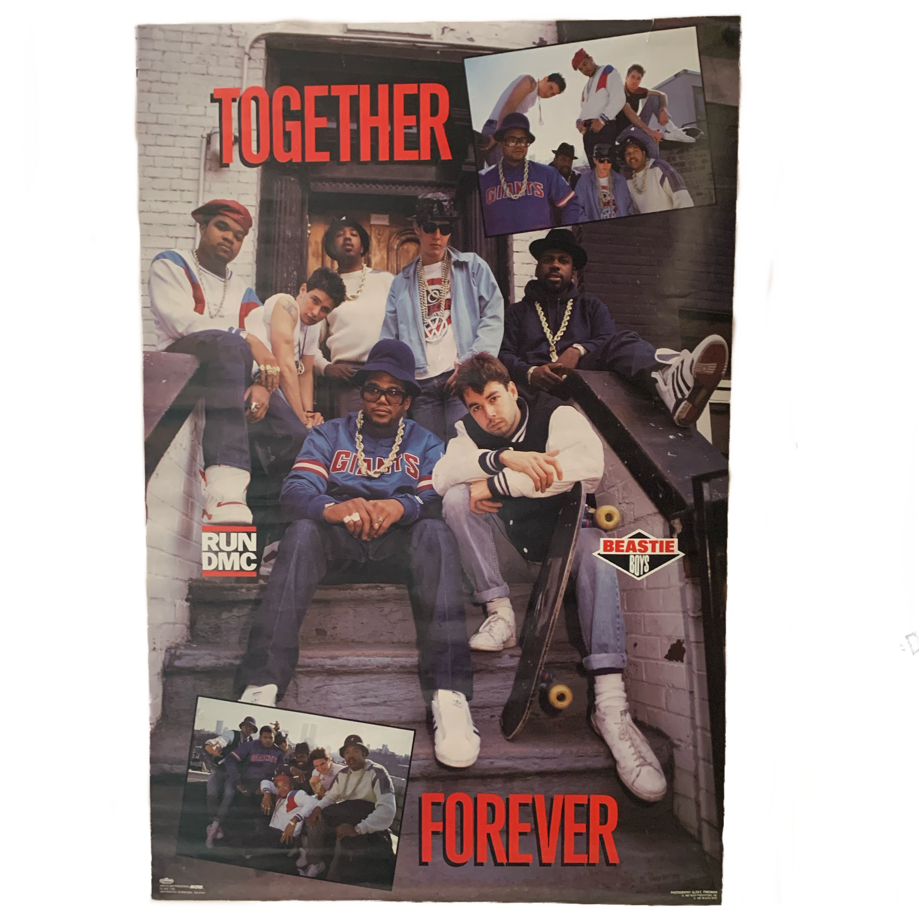 フレーム無し！BEASTIE BOYS & RUN-DMC ポスターフレーム run_dmc_beastie_boys_58fa7c4e-